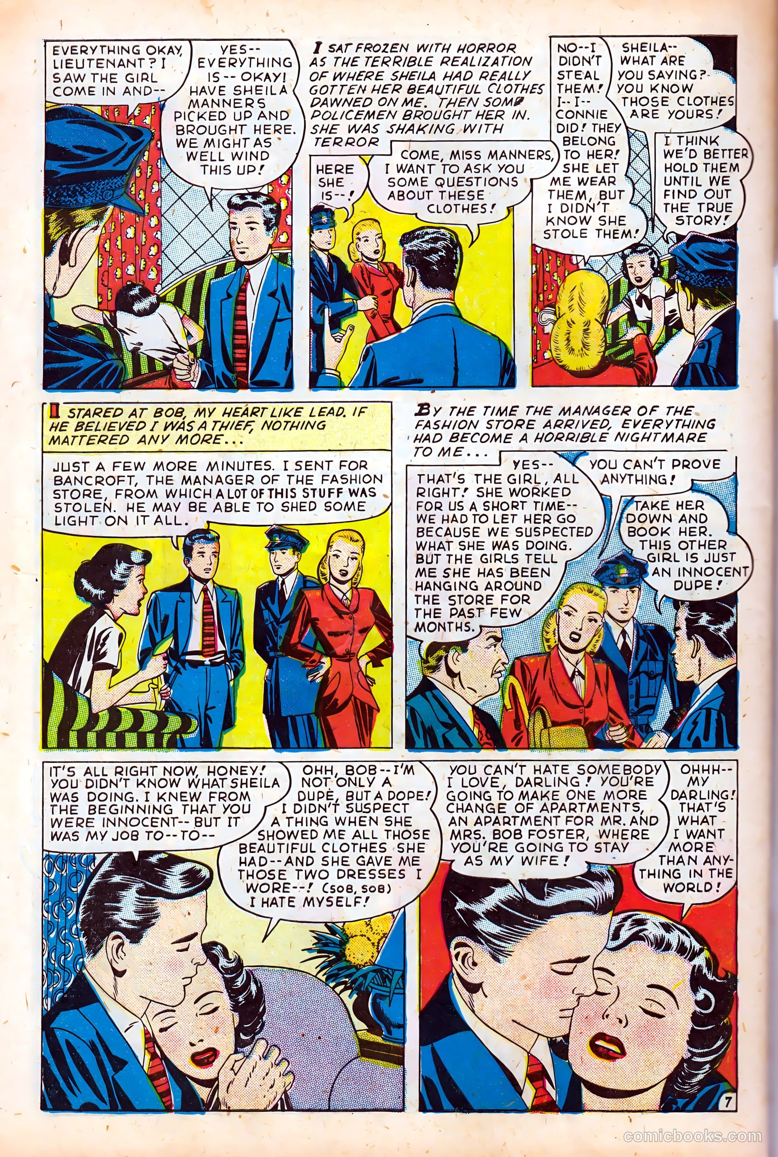 Real Love #27 (1949) — page 34 of 37