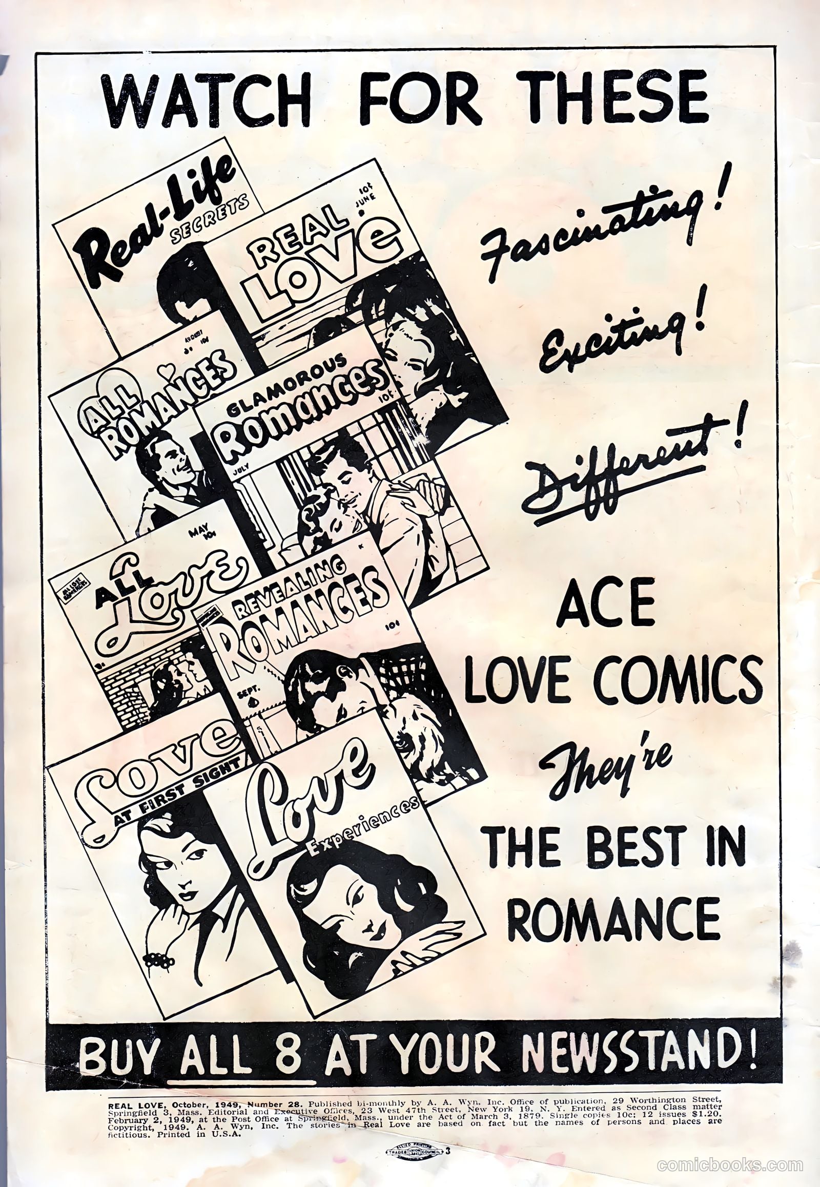 Real Love #28 (1949) — page 2 of 37