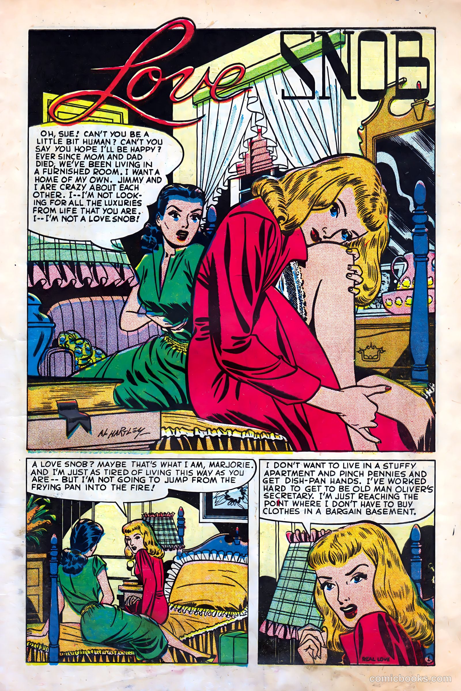 Real Love #28 (1949) — page 3 of 37