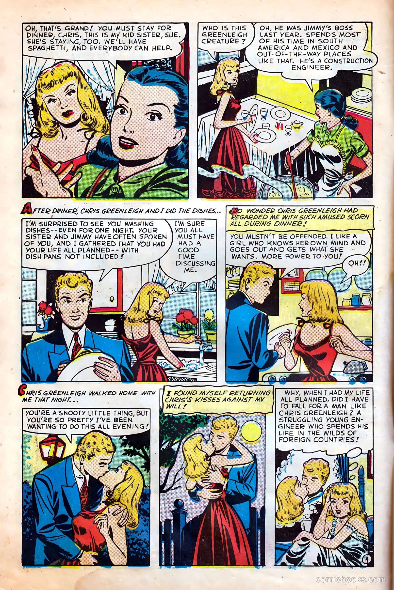 Real Love #28 (1949) — page 6 of 37