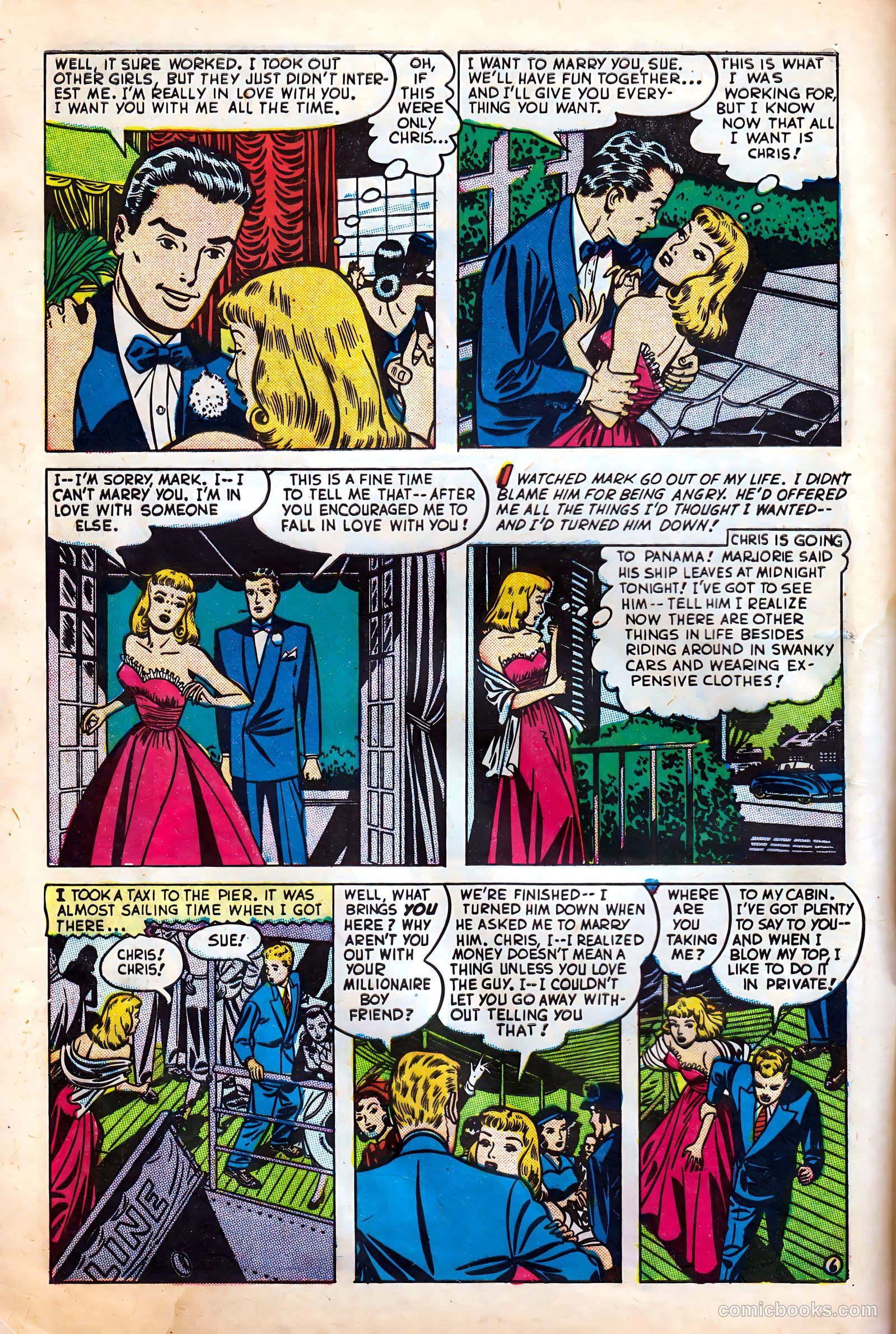 Real Love #28 (1949) — page 8 of 37