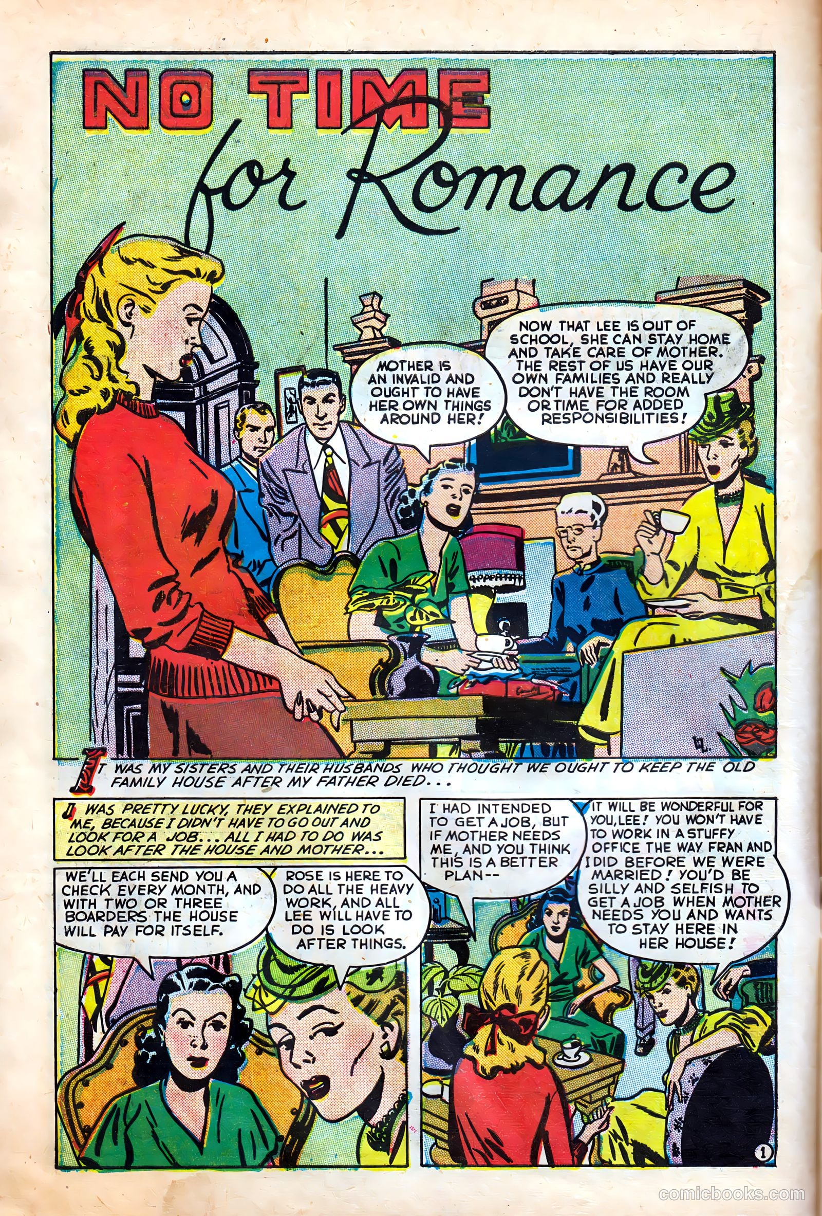 Real Love #28 (1949) — page 10 of 37