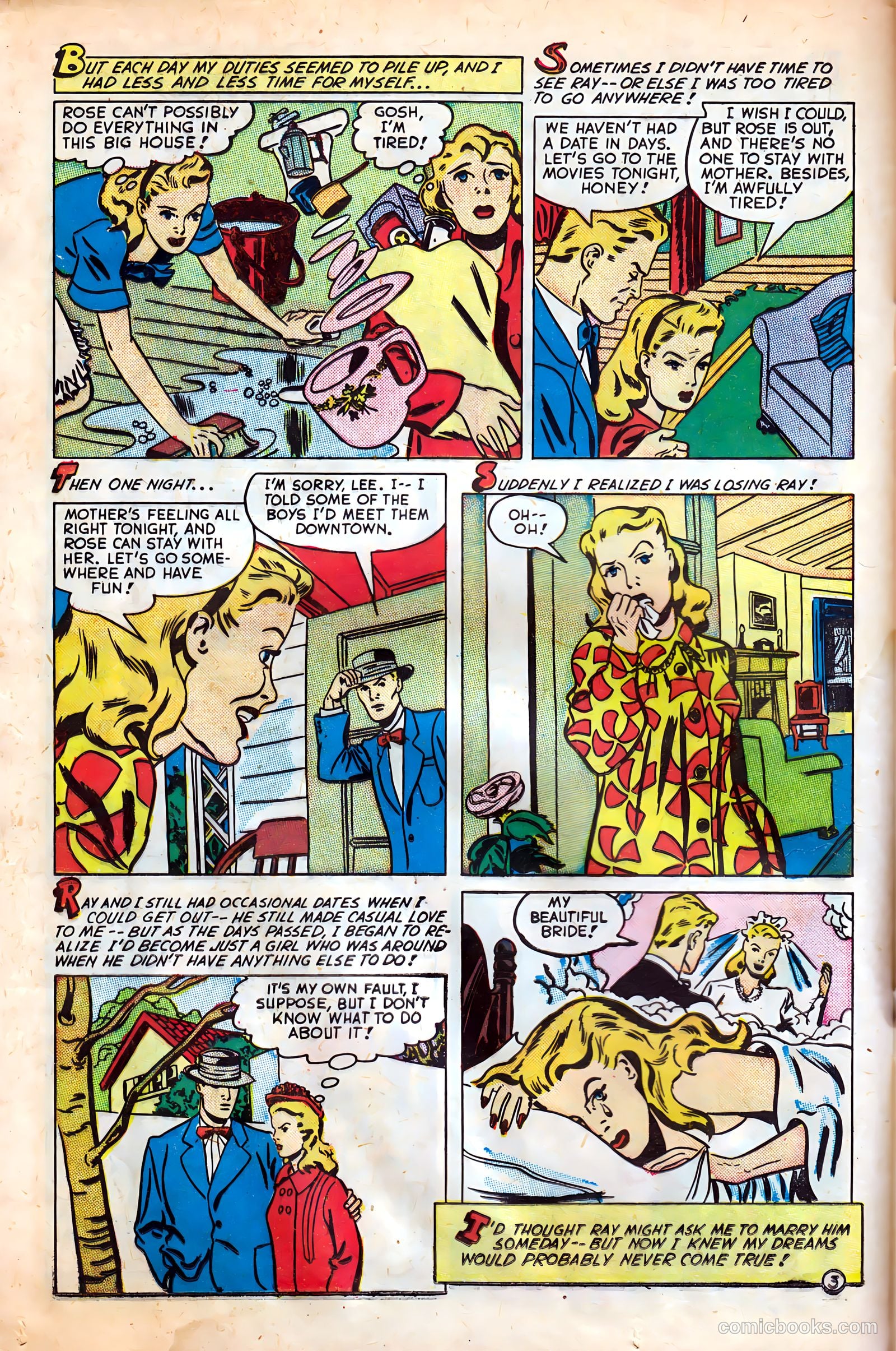 Real Love #28 (1949) — page 12 of 37