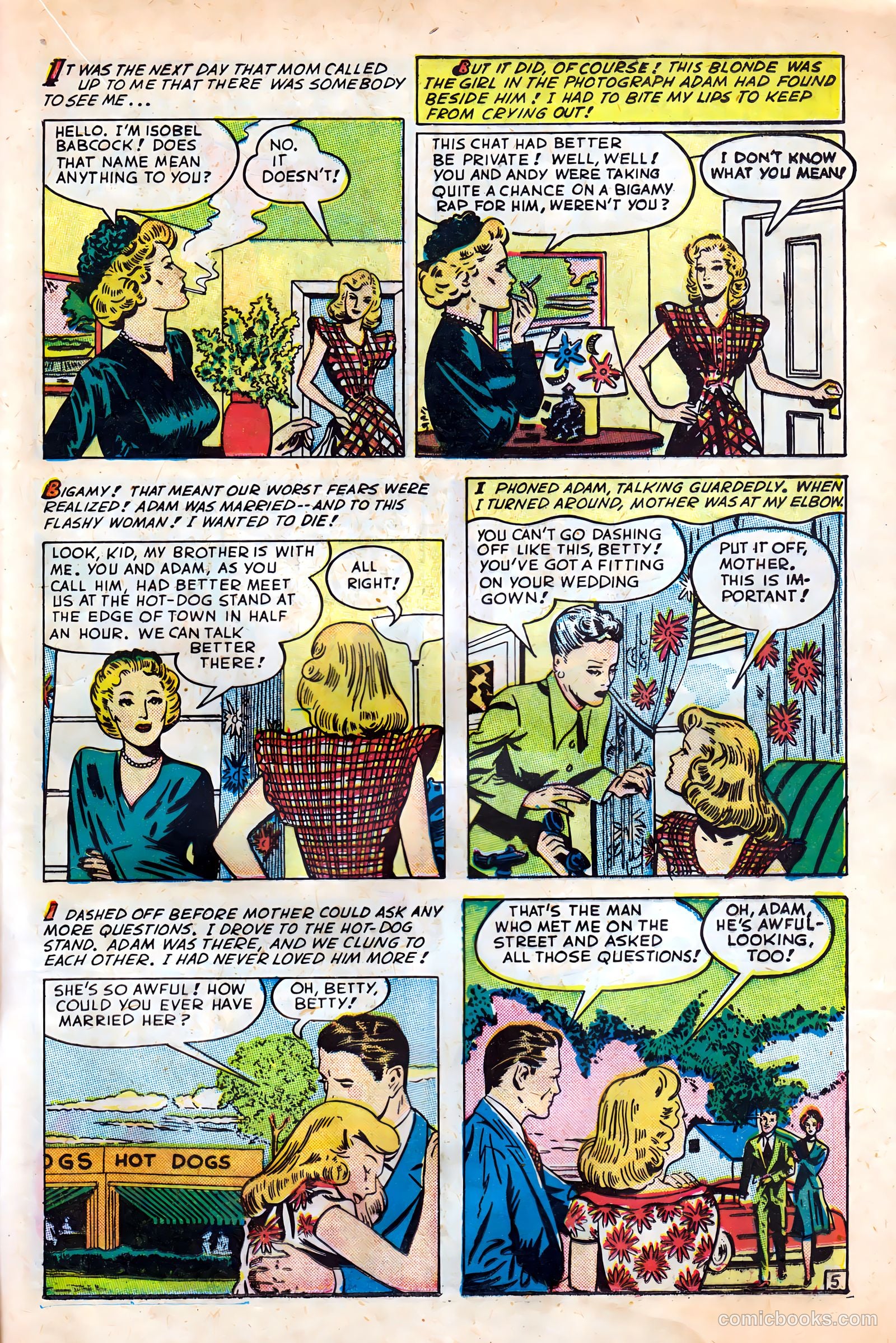 Real Love #28 (1949) — page 21 of 37