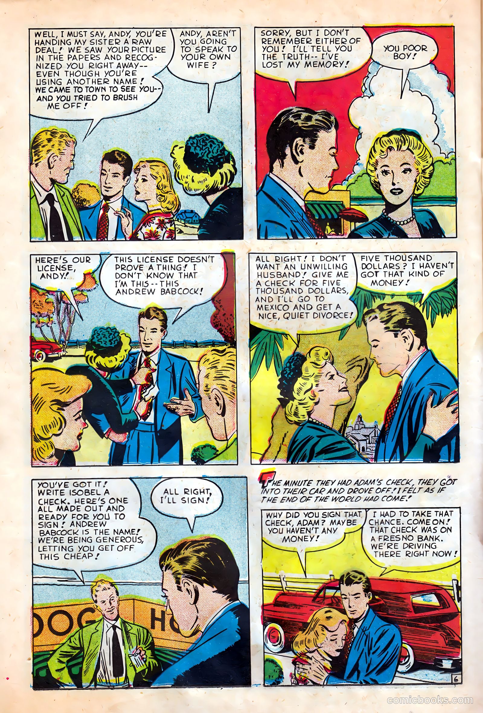 Real Love #28 (1949) — page 22 of 37