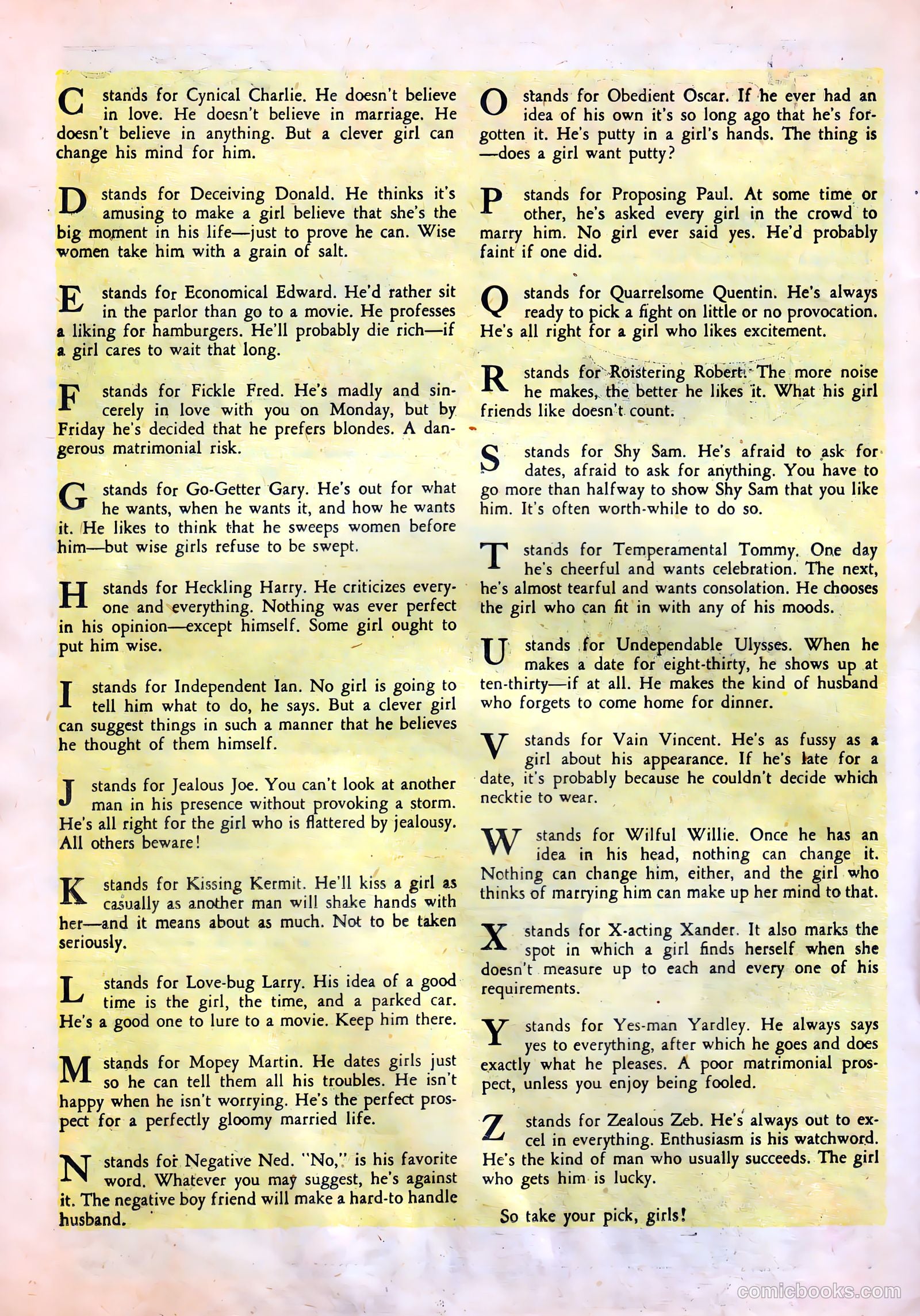 Real Love #28 (1949) — page 26 of 37
