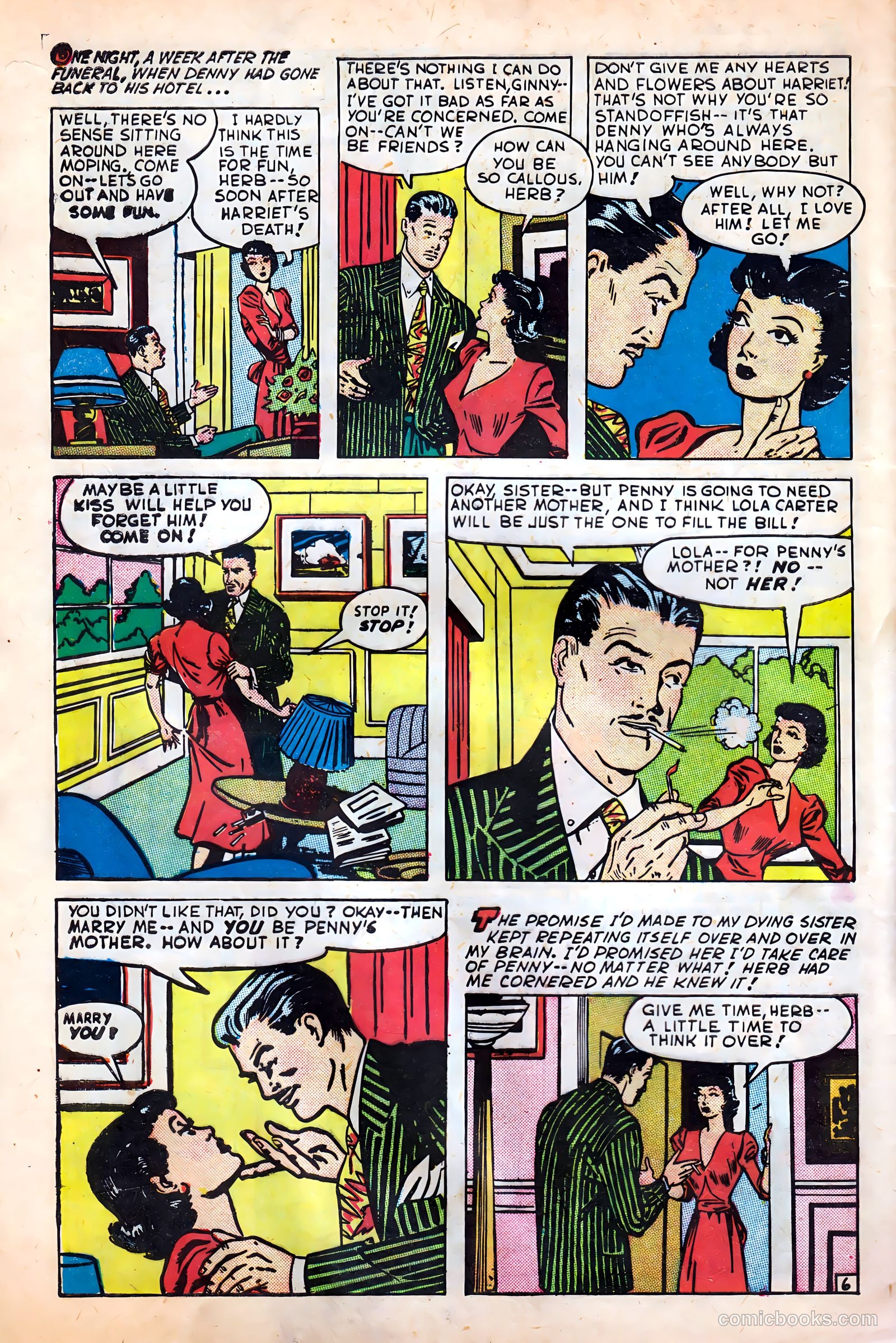 Real Love #28 (1949) — page 32 of 37
