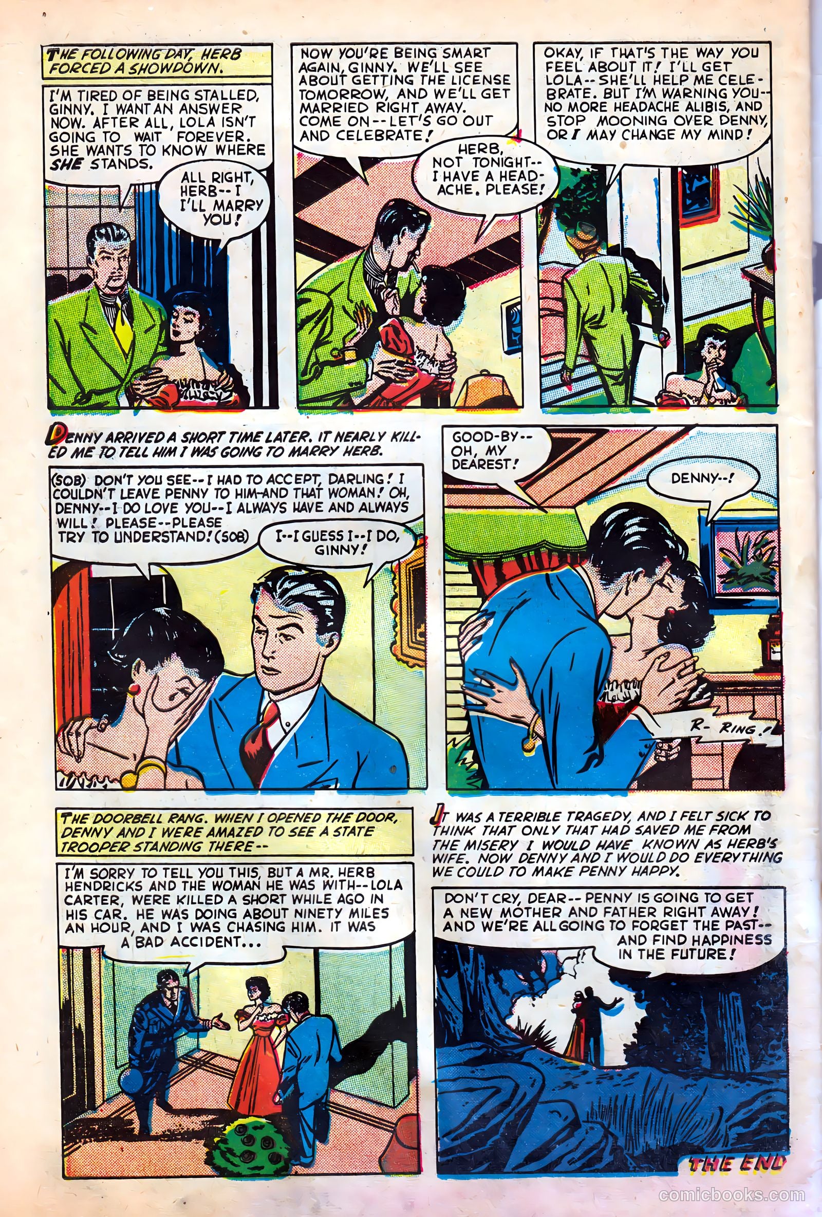 Real Love #28 (1949) — page 34 of 37