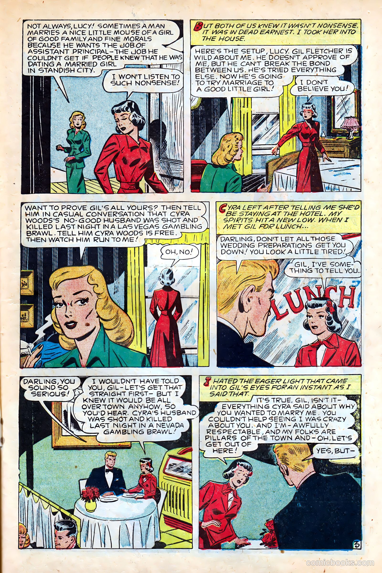 Real Love #29 (1949) — page 5 of 52