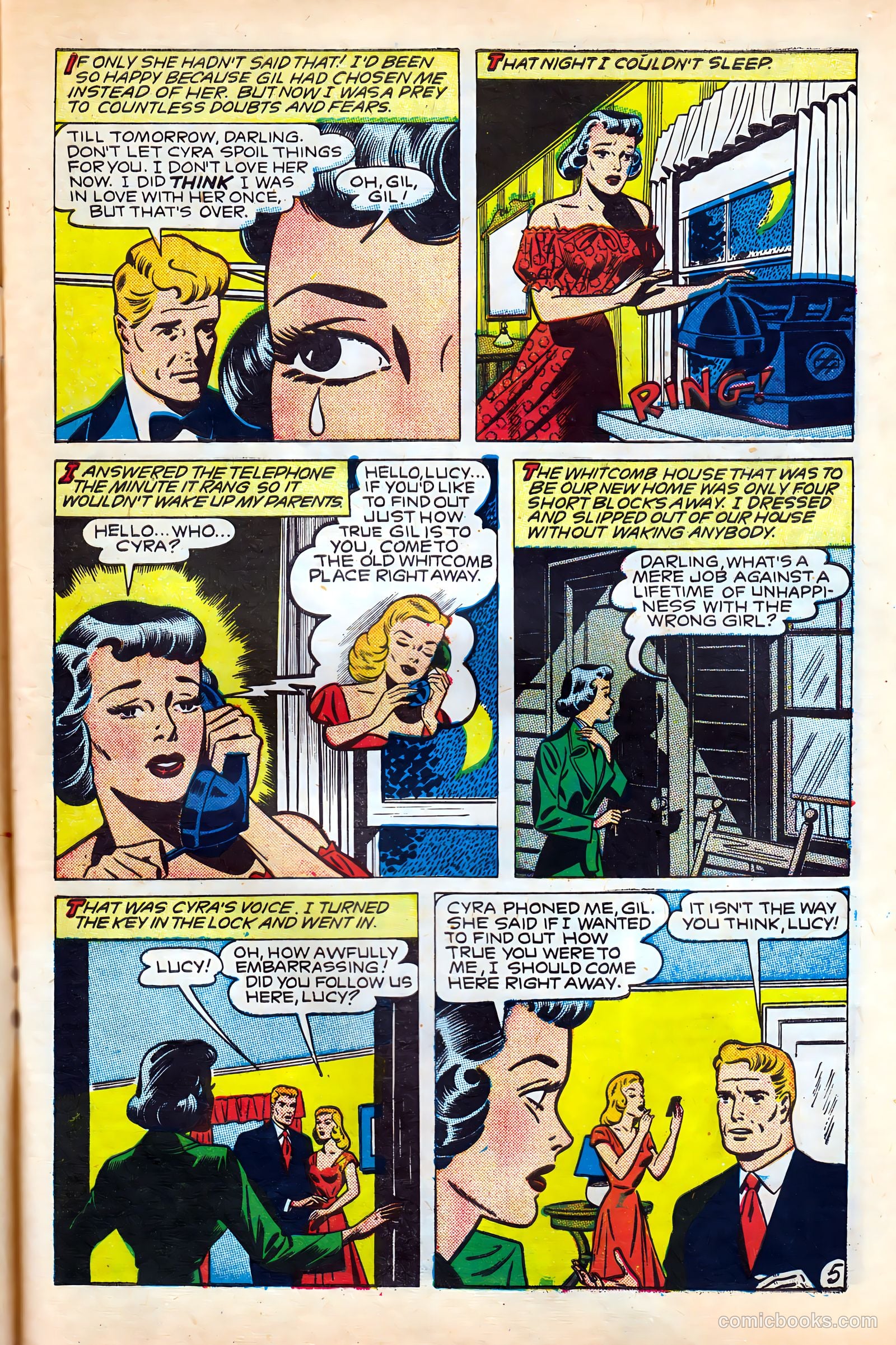 Real Love #29 (1949) — page 7 of 52