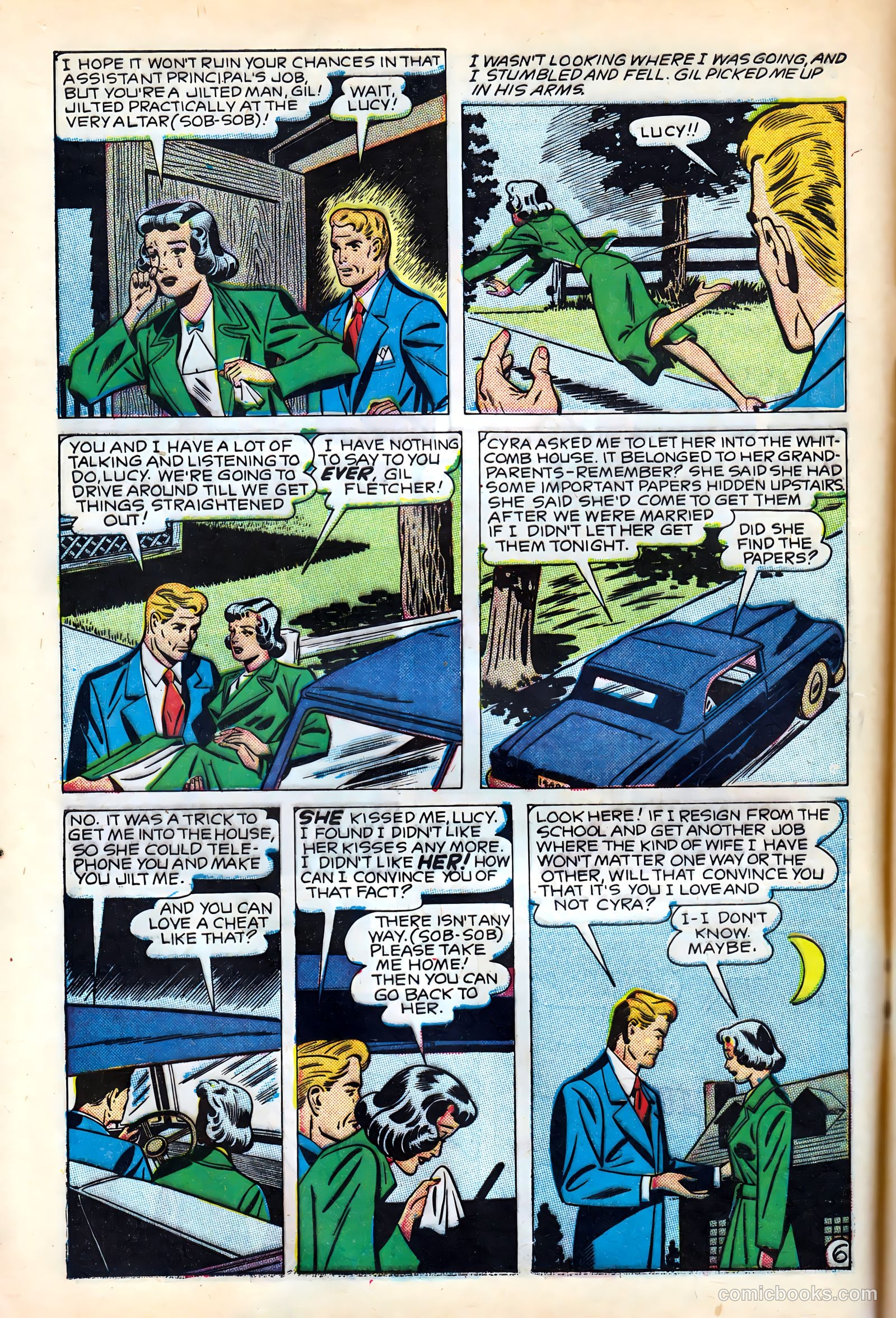 Real Love #29 (1949) — page 8 of 52