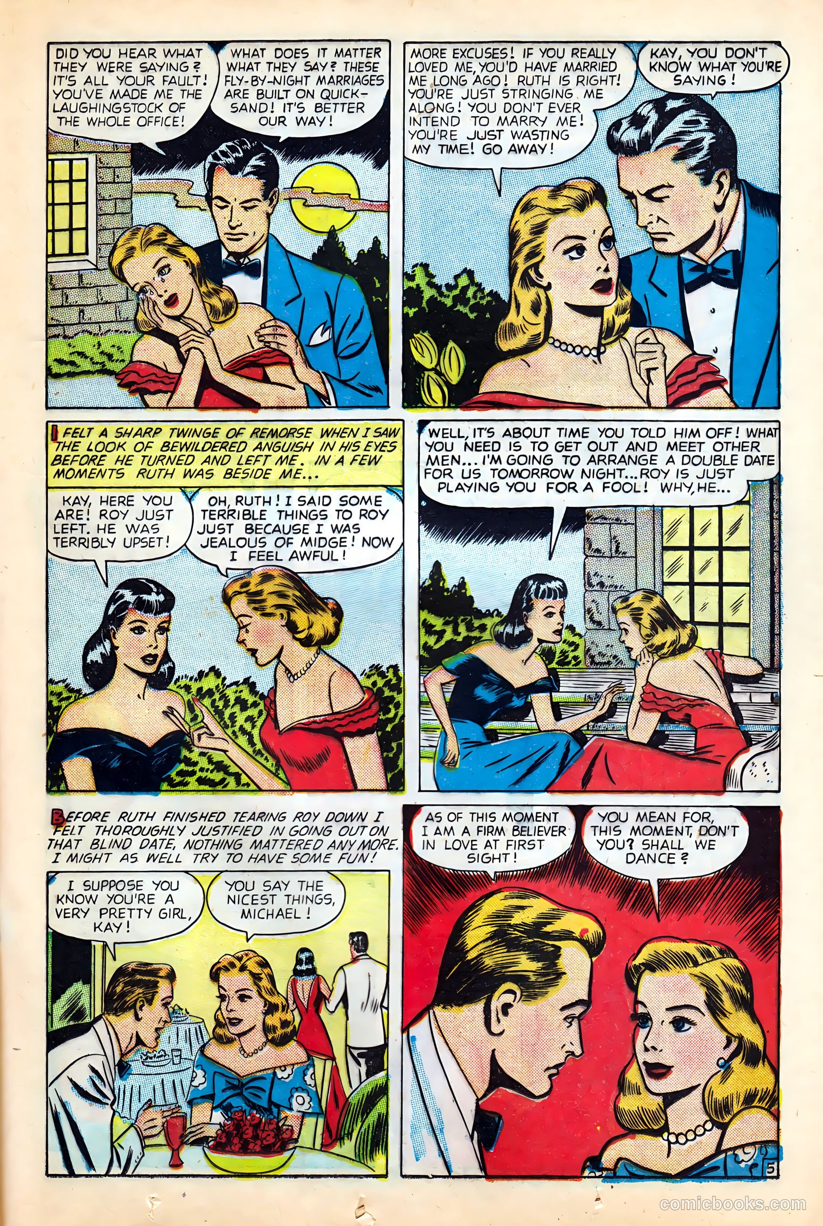 Real Love #29 (1949) — page 21 of 52