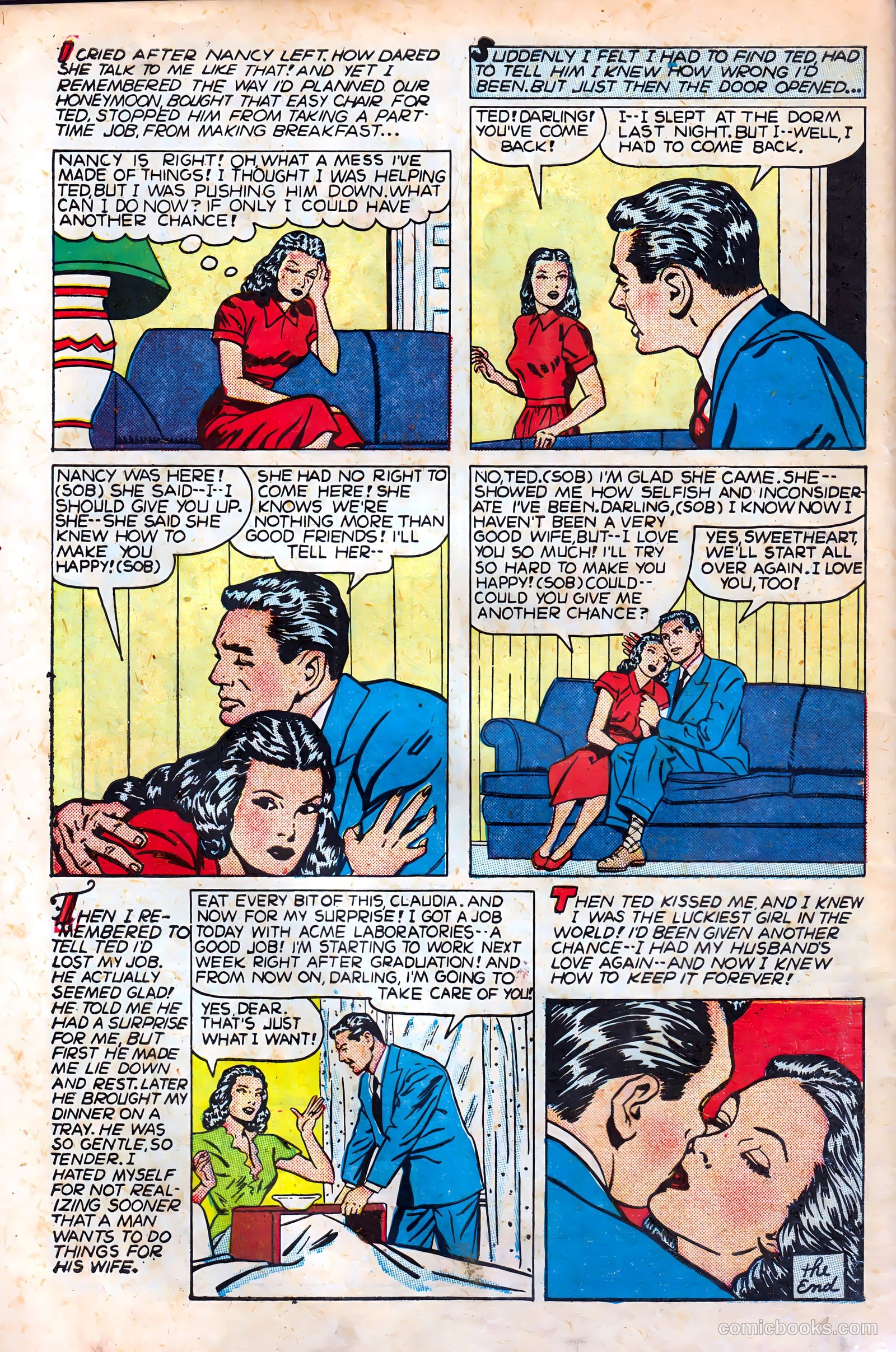 Real Love #29 (1949) — page 50 of 52