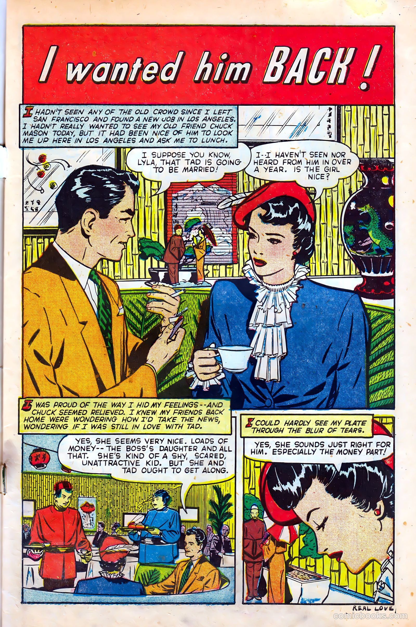 Real Love #30 (1950) — page 3 of 52
