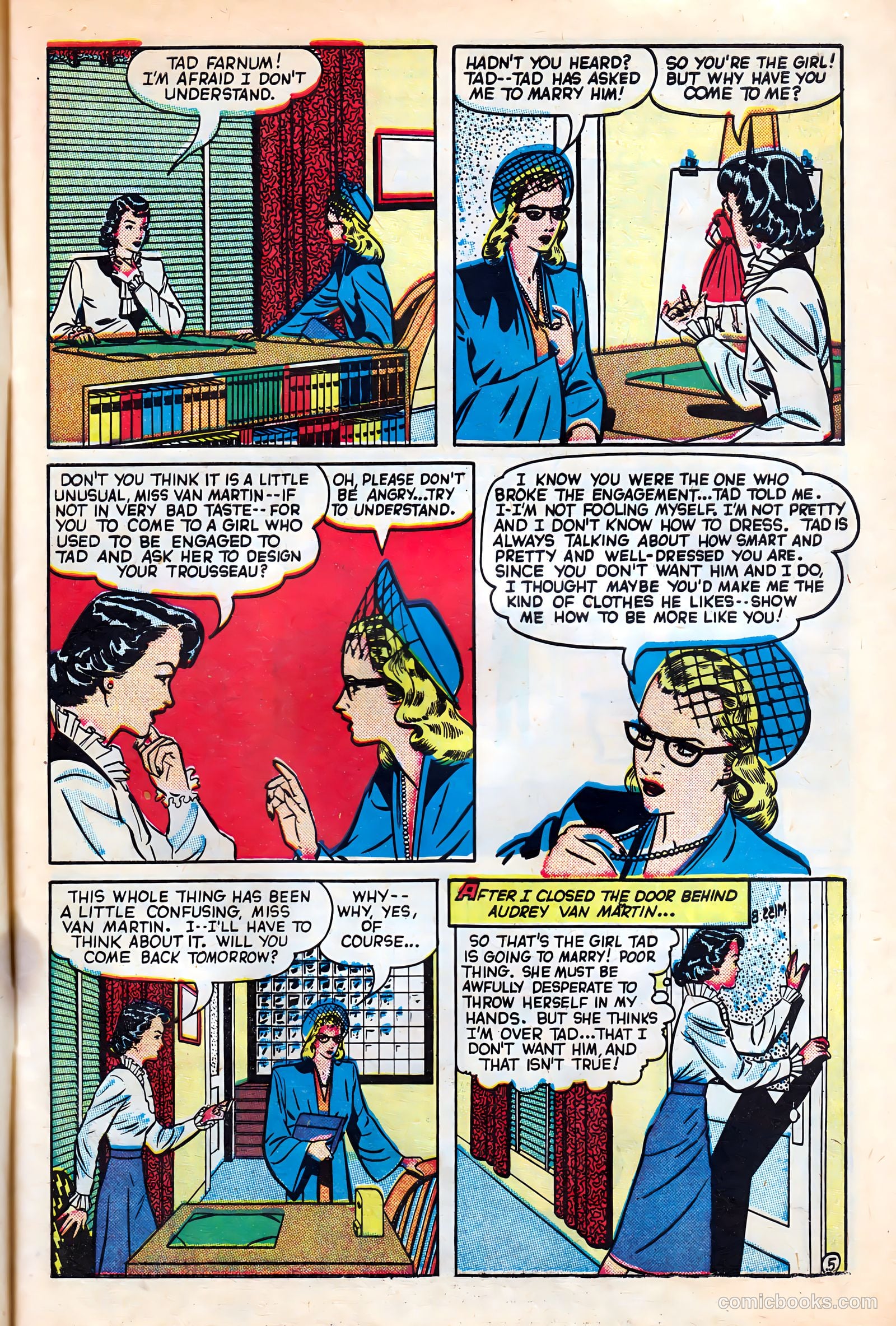 Real Love #30 (1950) — page 7 of 52