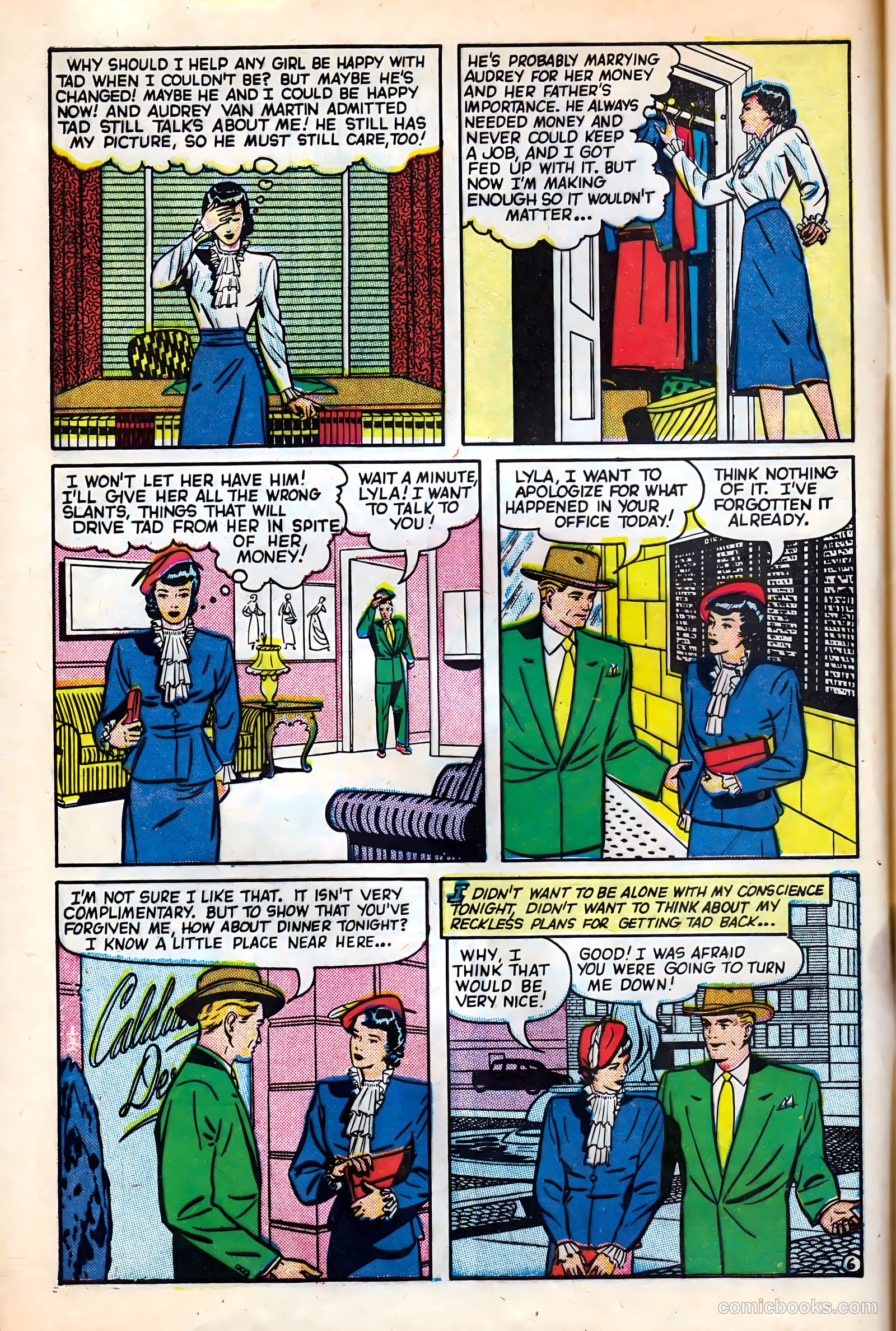 Real Love #30 (1950) — page 8 of 52
