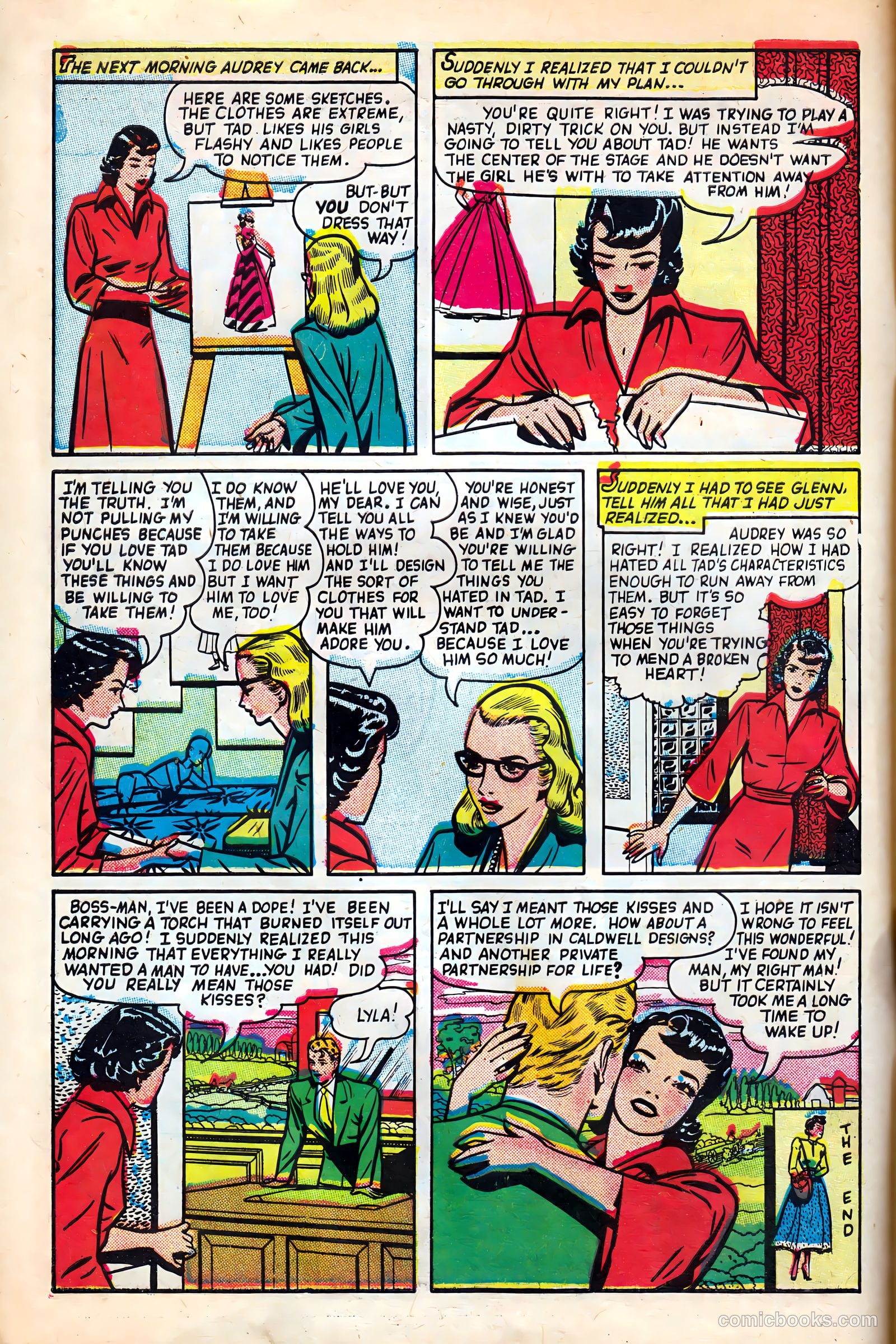 Real Love #30 (1950) — page 10 of 52