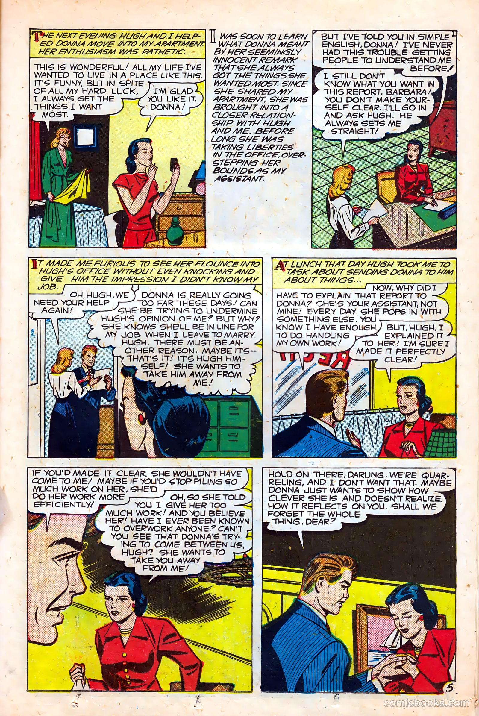 Real Love #30 (1950) — page 15 of 52