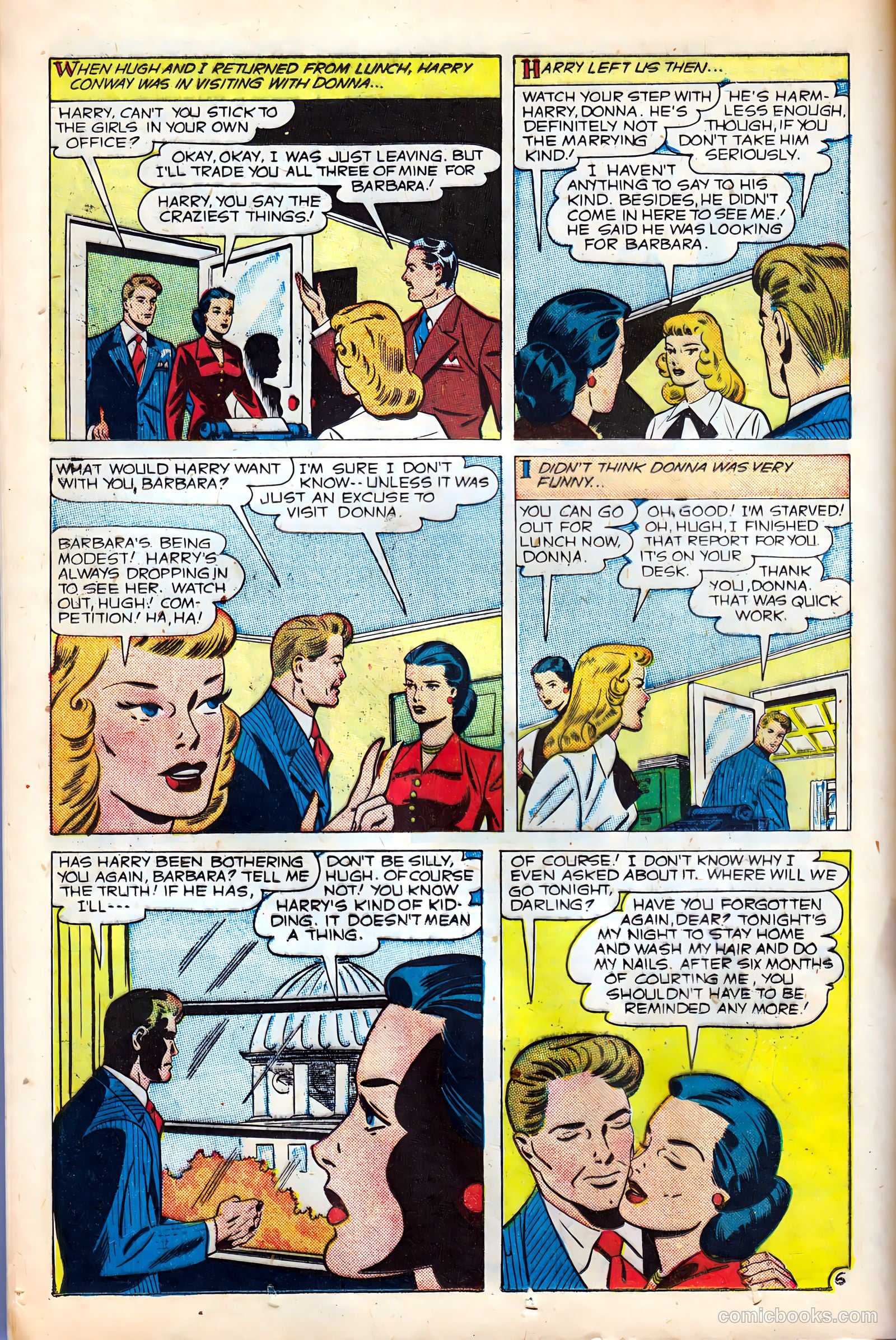 Real Love #30 (1950) — page 16 of 52