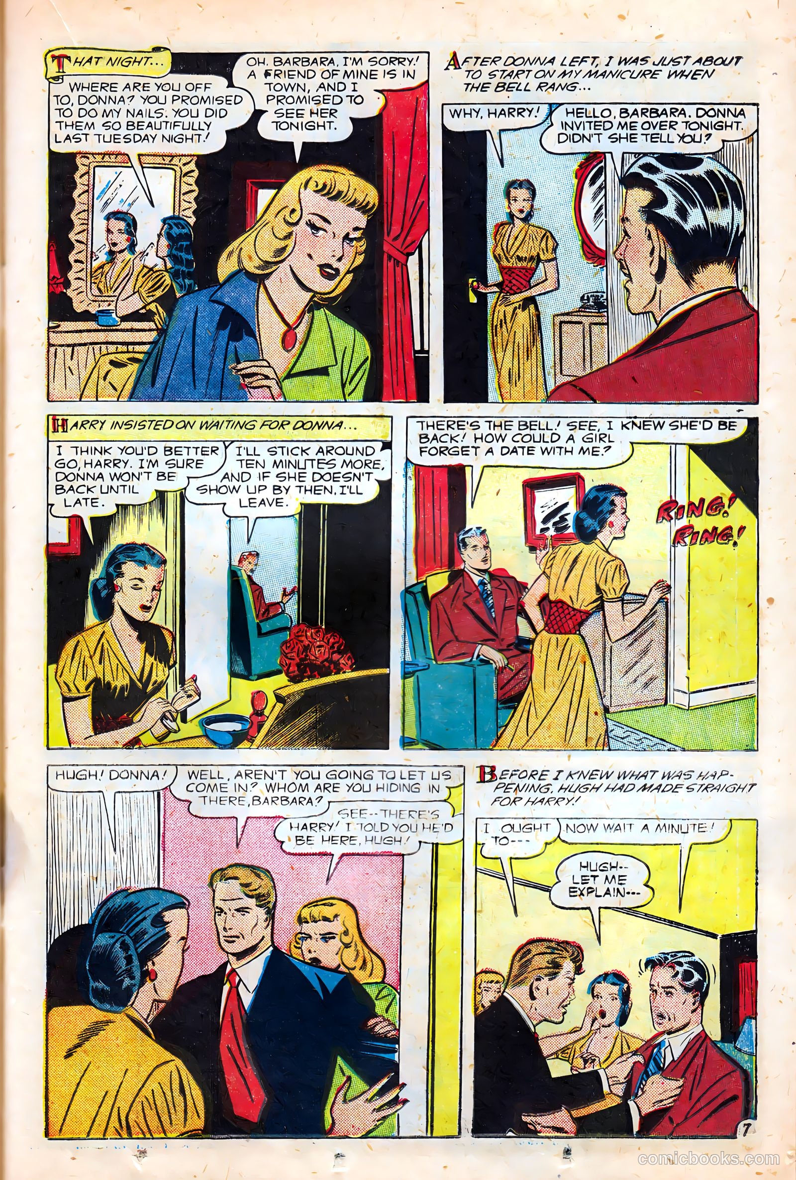 Real Love #30 (1950) — page 17 of 52