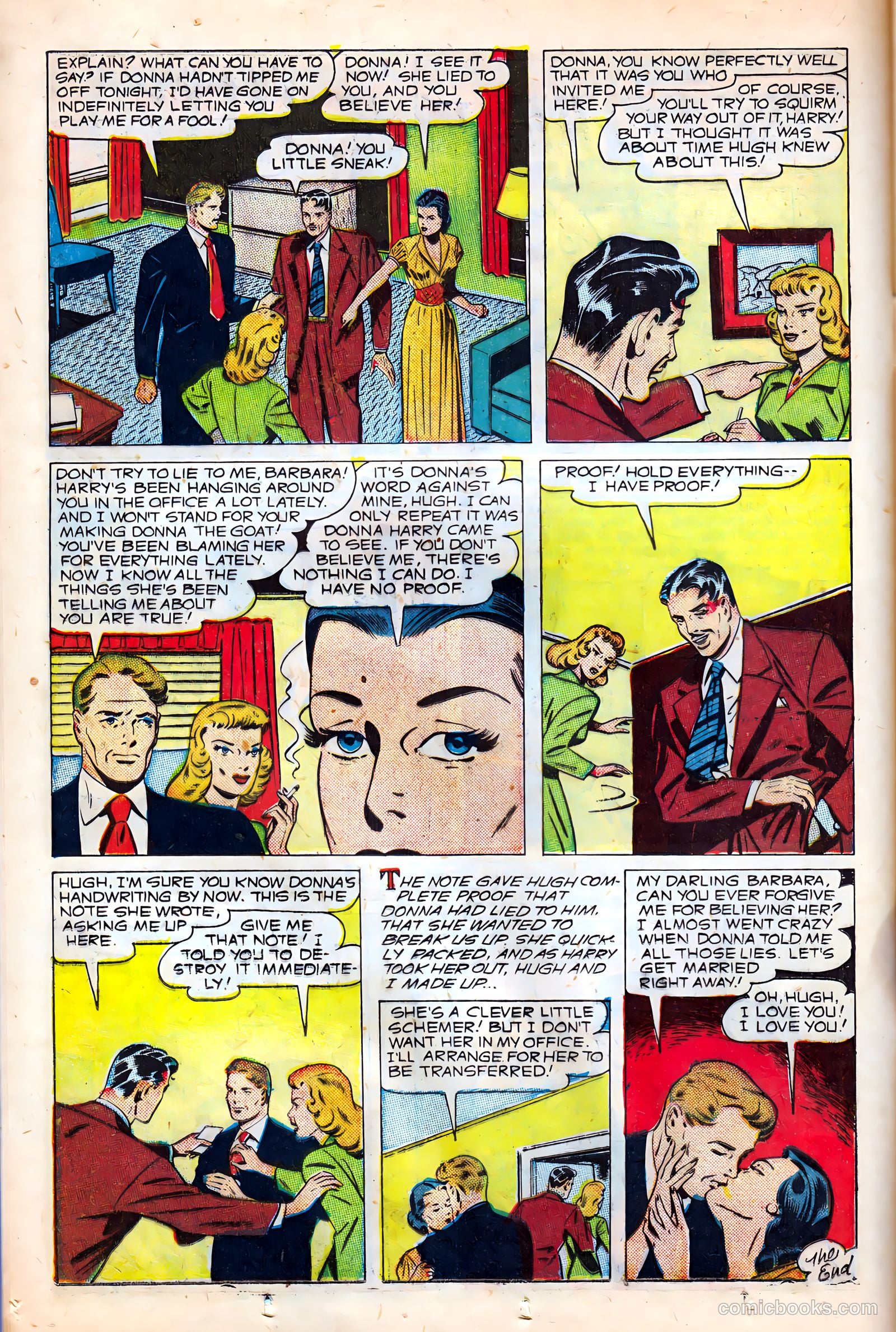 Real Love #30 (1950) — page 18 of 52
