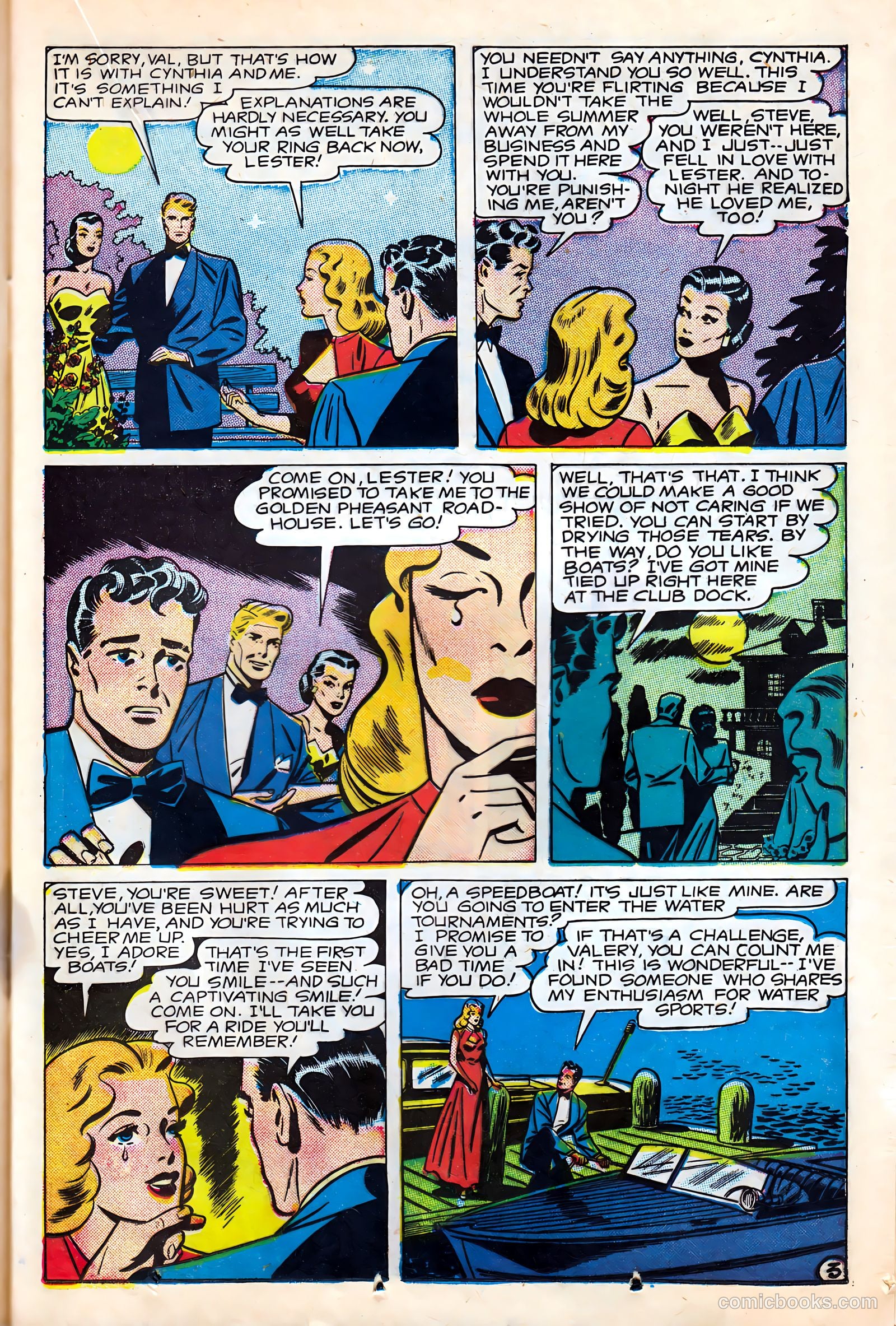Real Love #30 (1950) — page 21 of 52