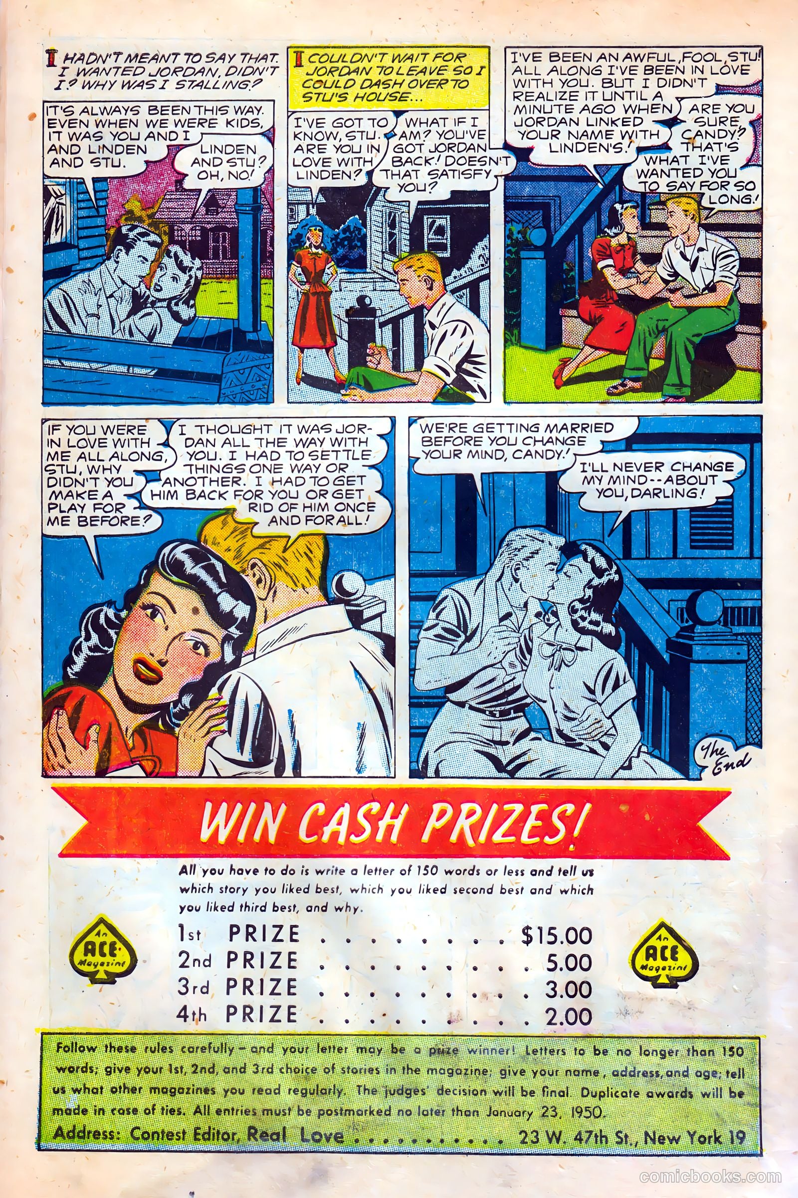 Real Love #30 (1950) — page 50 of 52