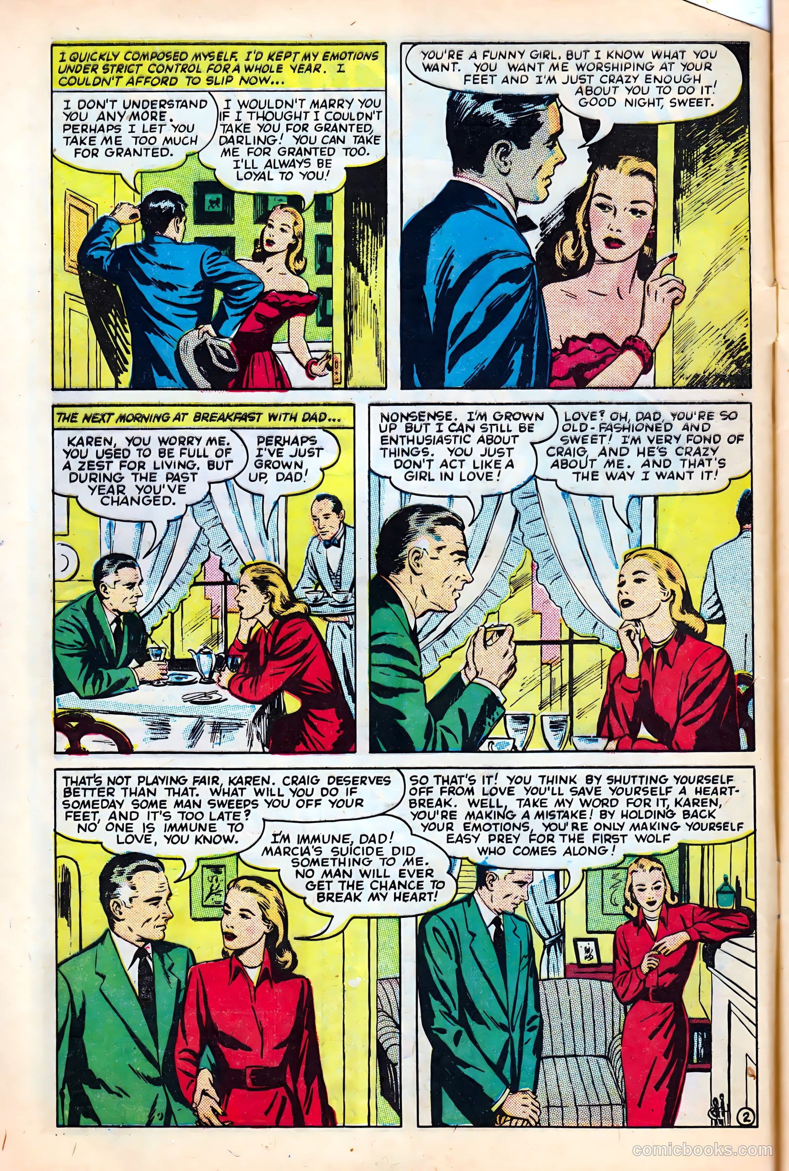 Real Love #31 (1950) — page 4 of 36