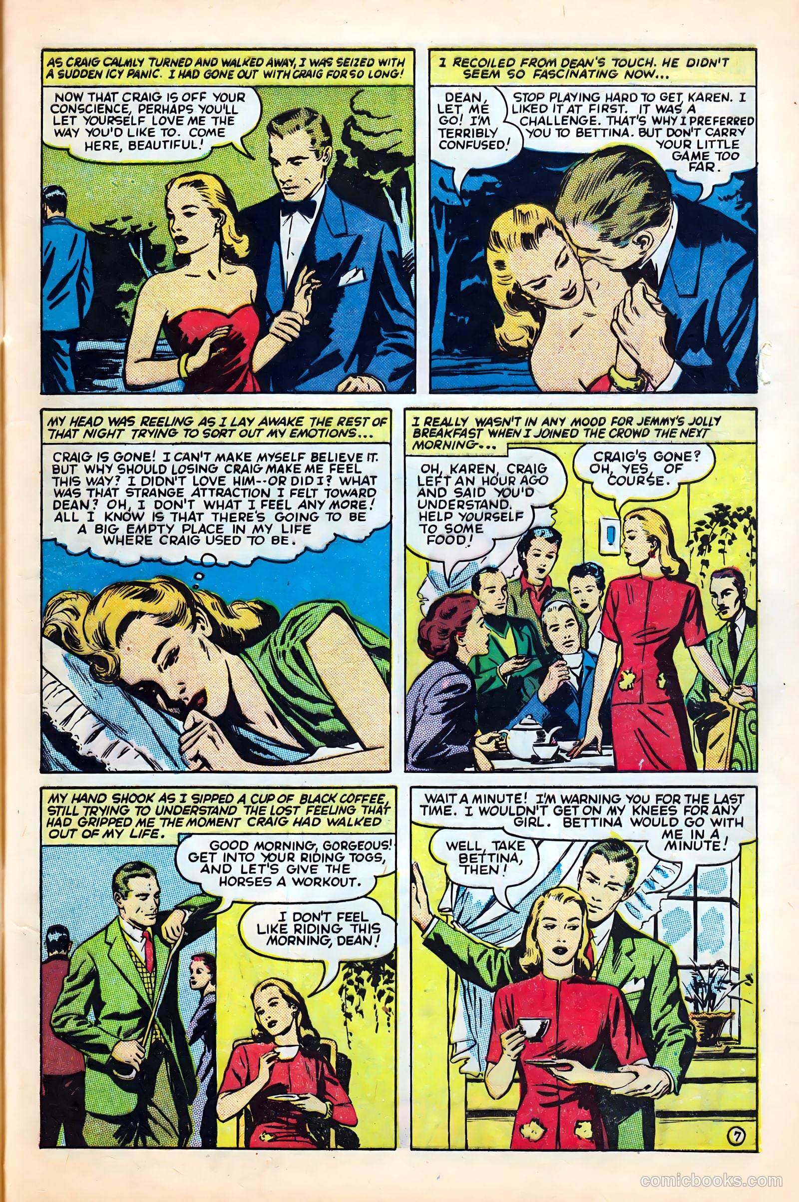 Real Love #31 (1950) — page 9 of 36
