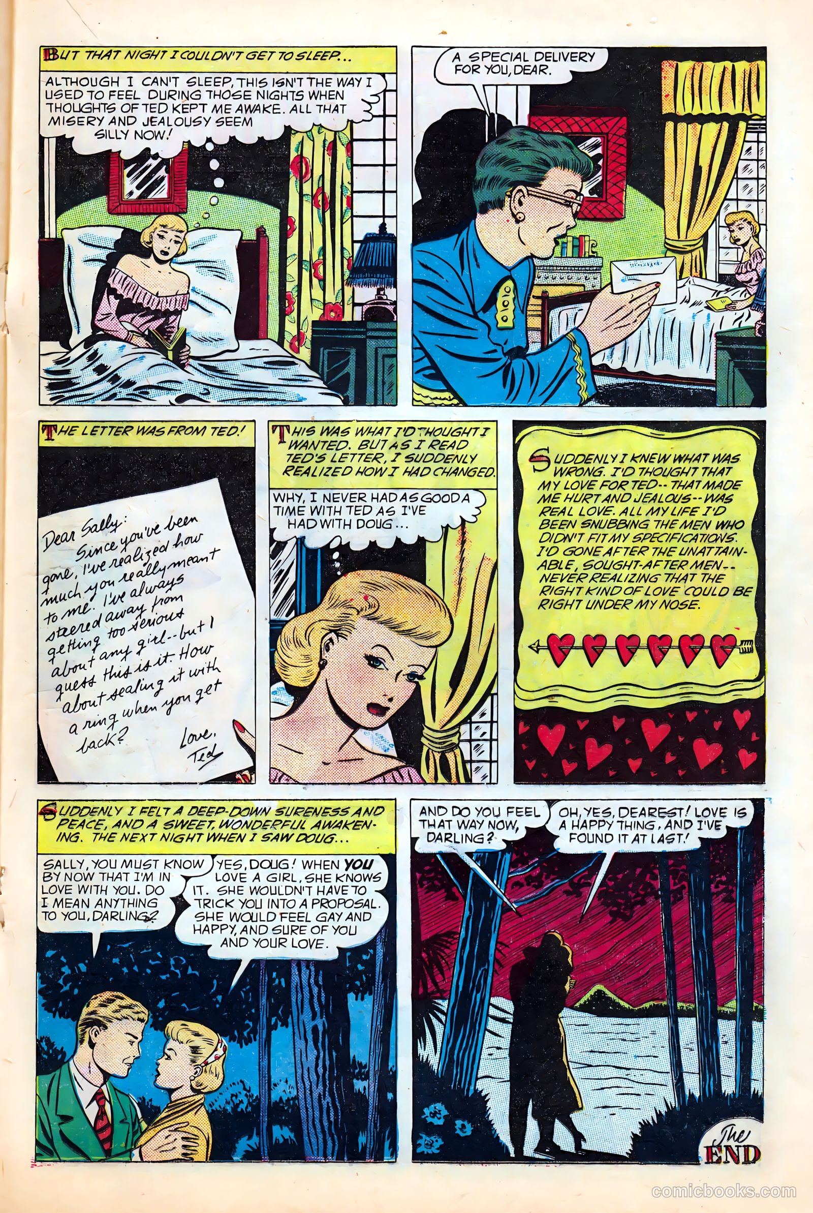 Real Love #31 (1950) — page 17 of 36