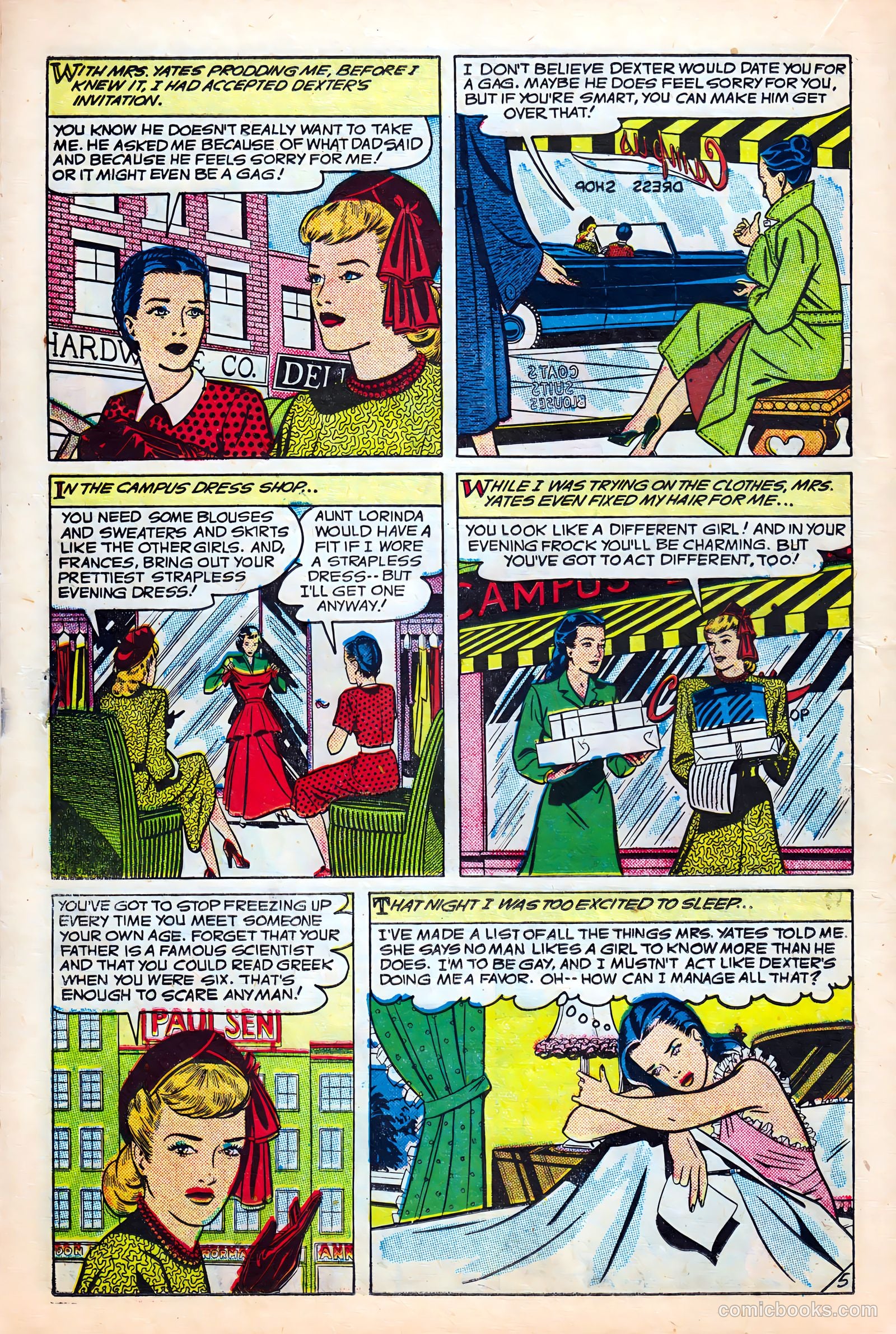 Real Love #31 (1950) — page 22 of 36