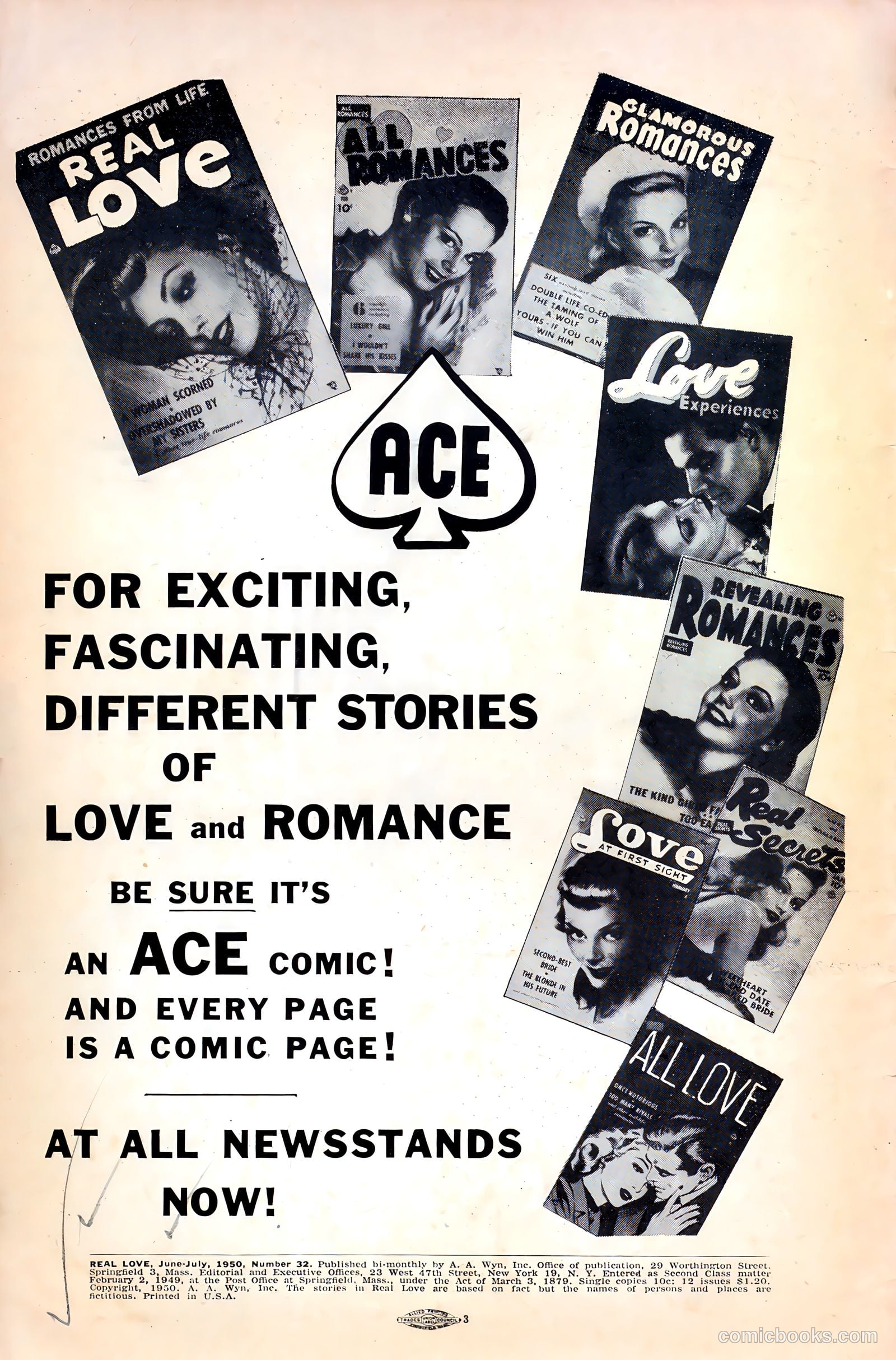 Real Love #32 (1950) — page 2 of 36