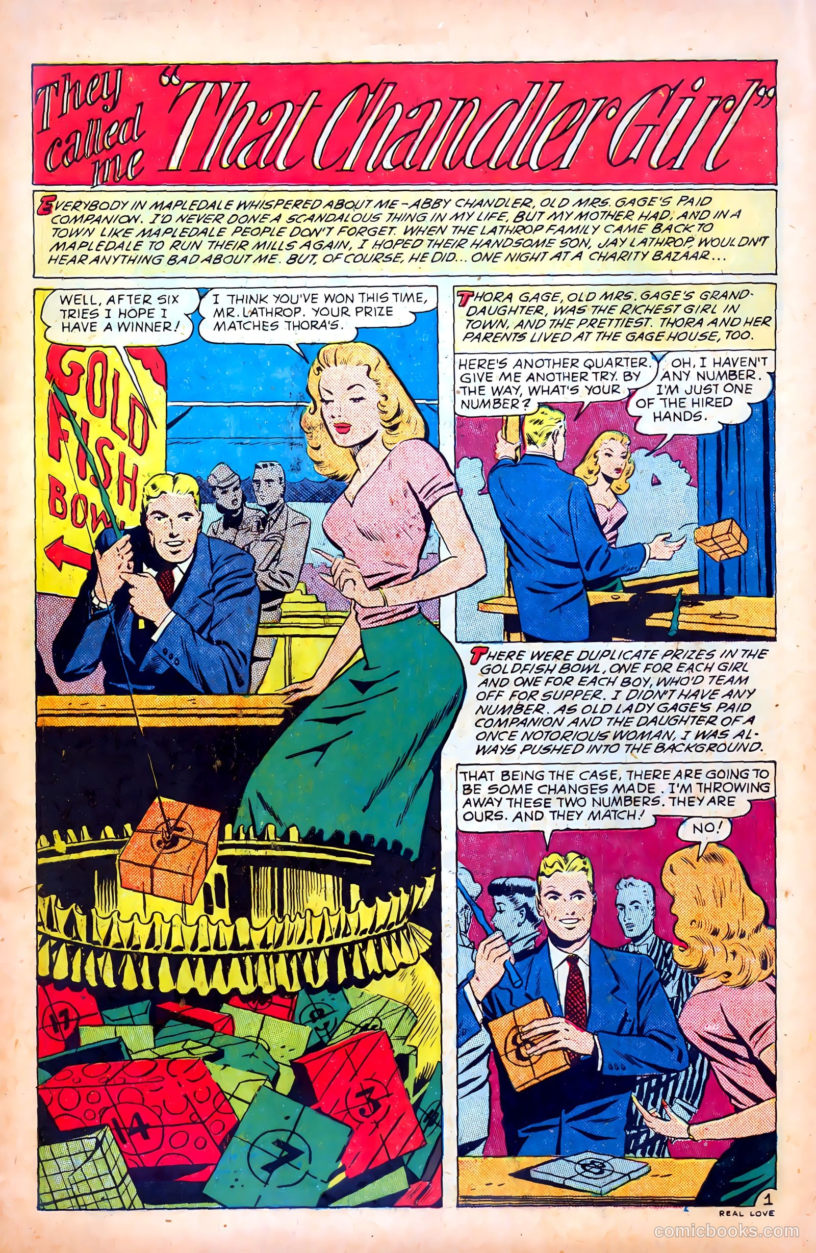 Real Love #32 (1950) — page 3 of 36