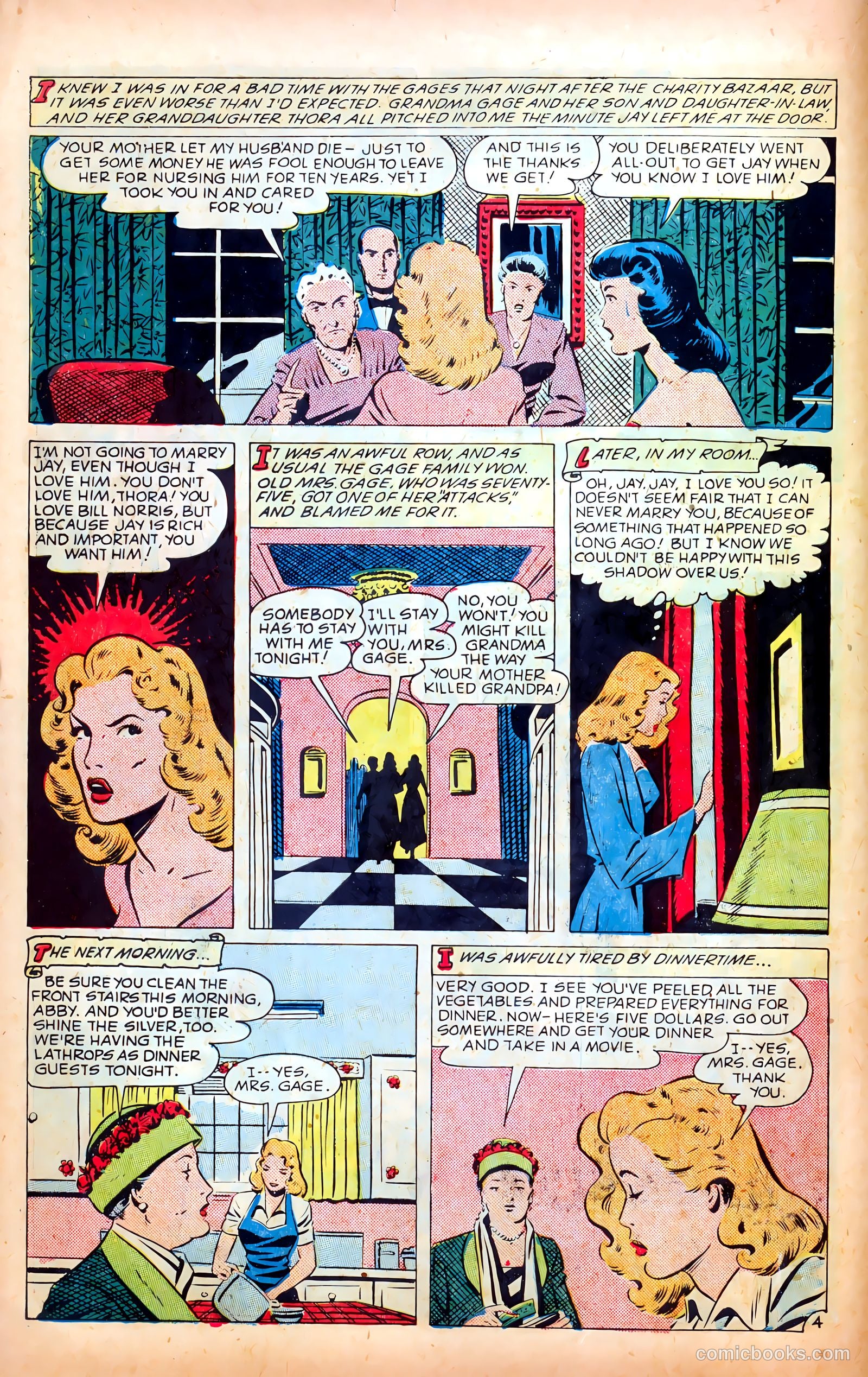 Real Love #32 (1950) — page 6 of 36