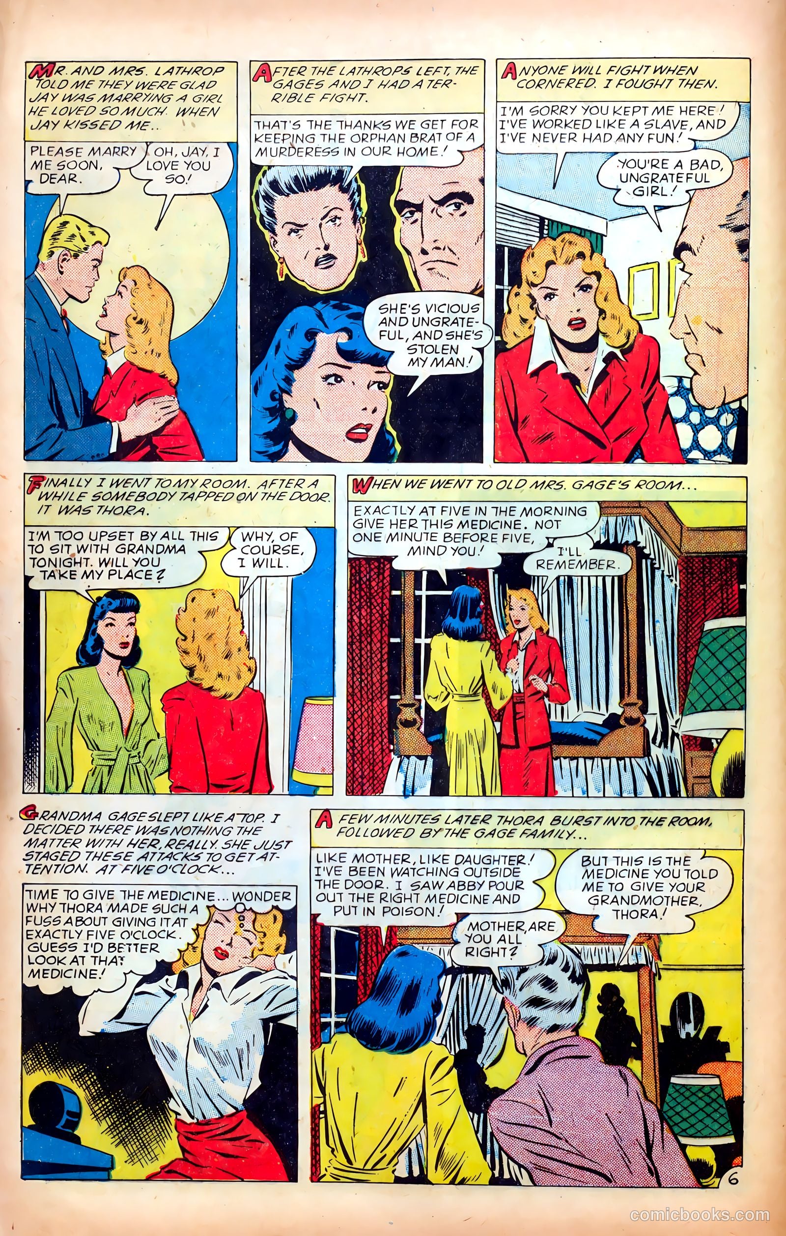 Real Love #32 (1950) — page 8 of 36