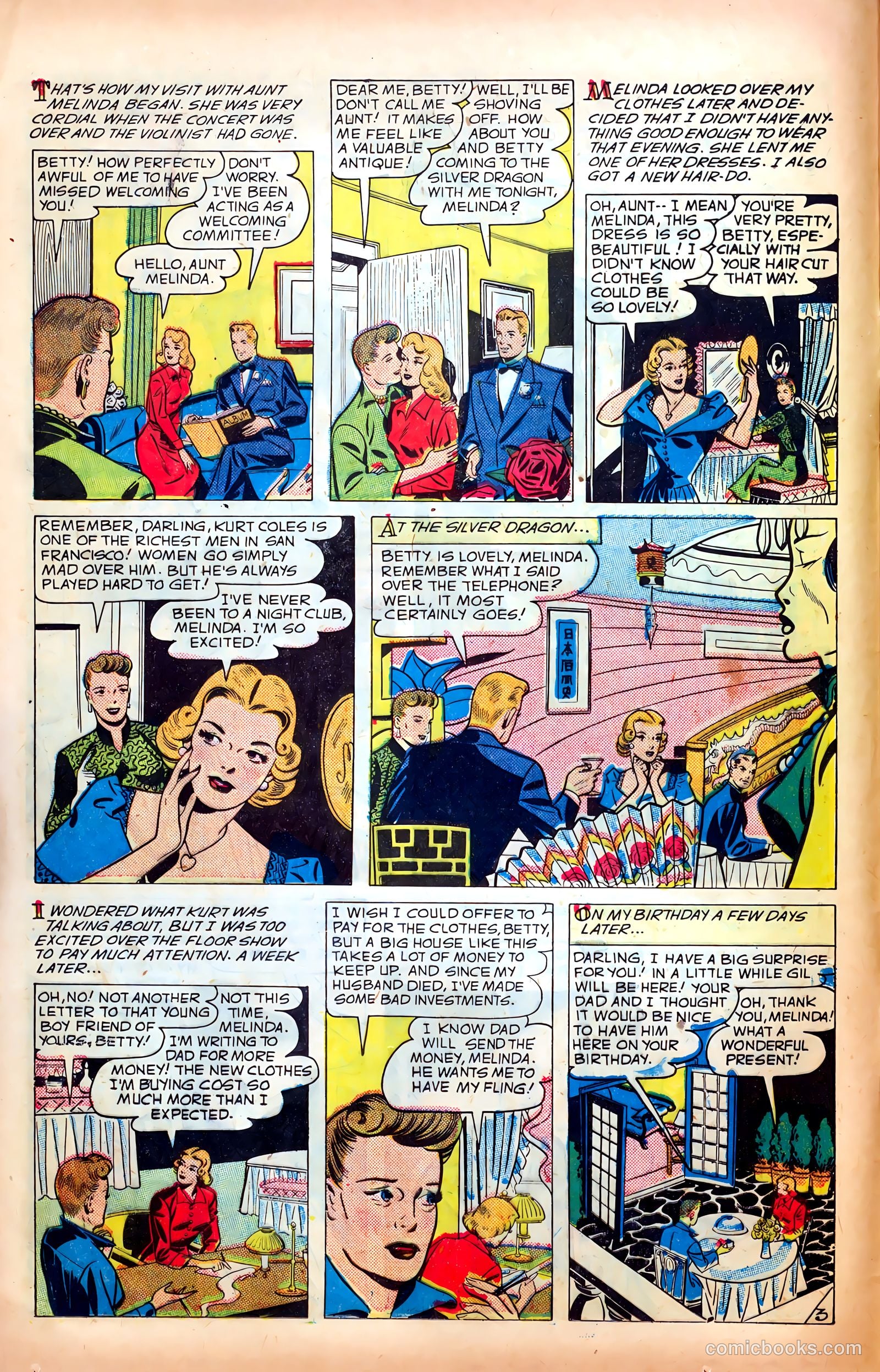 Real Love #32 (1950) — page 12 of 36