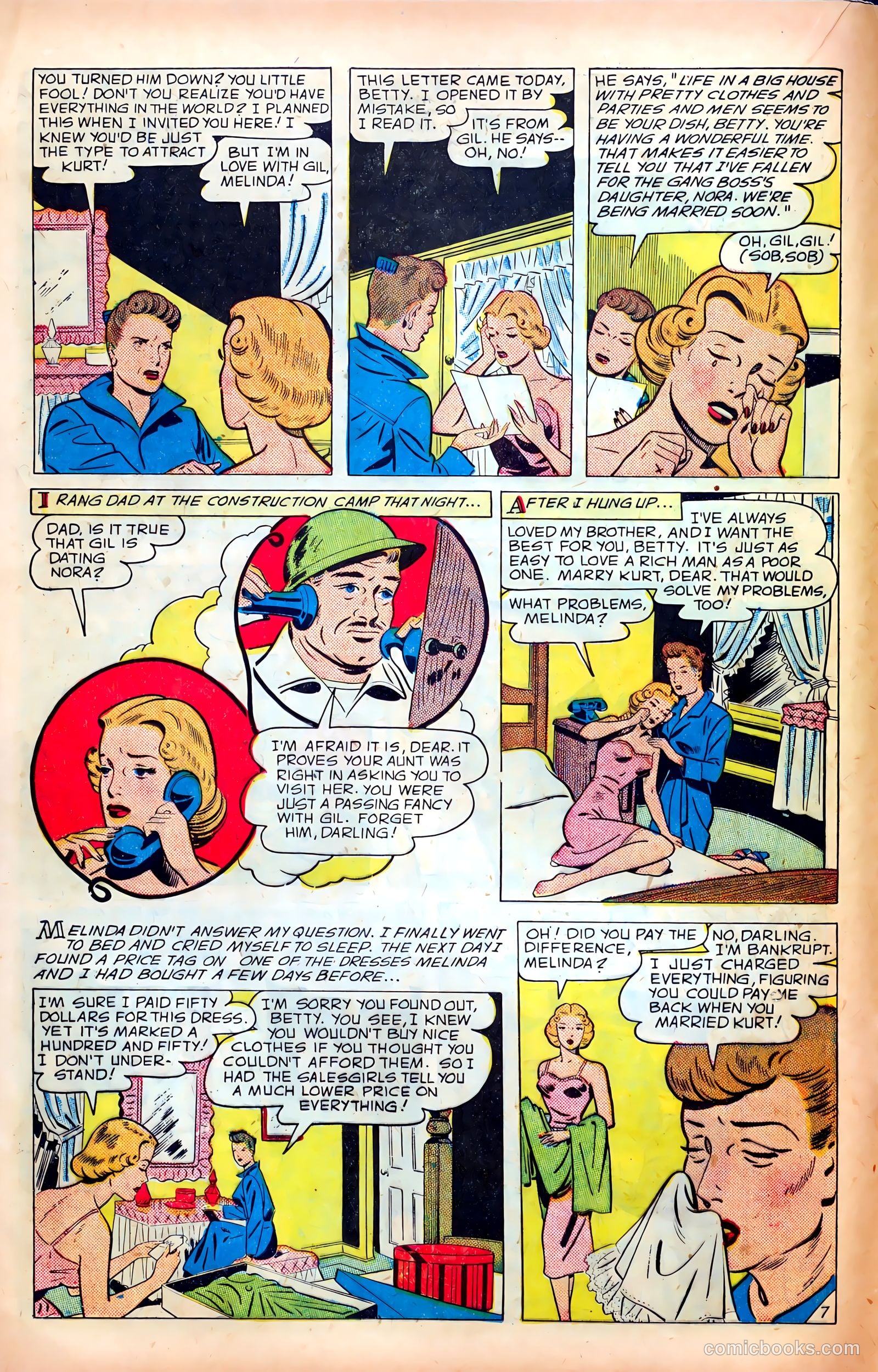 Real Love #32 (1950) — page 16 of 36