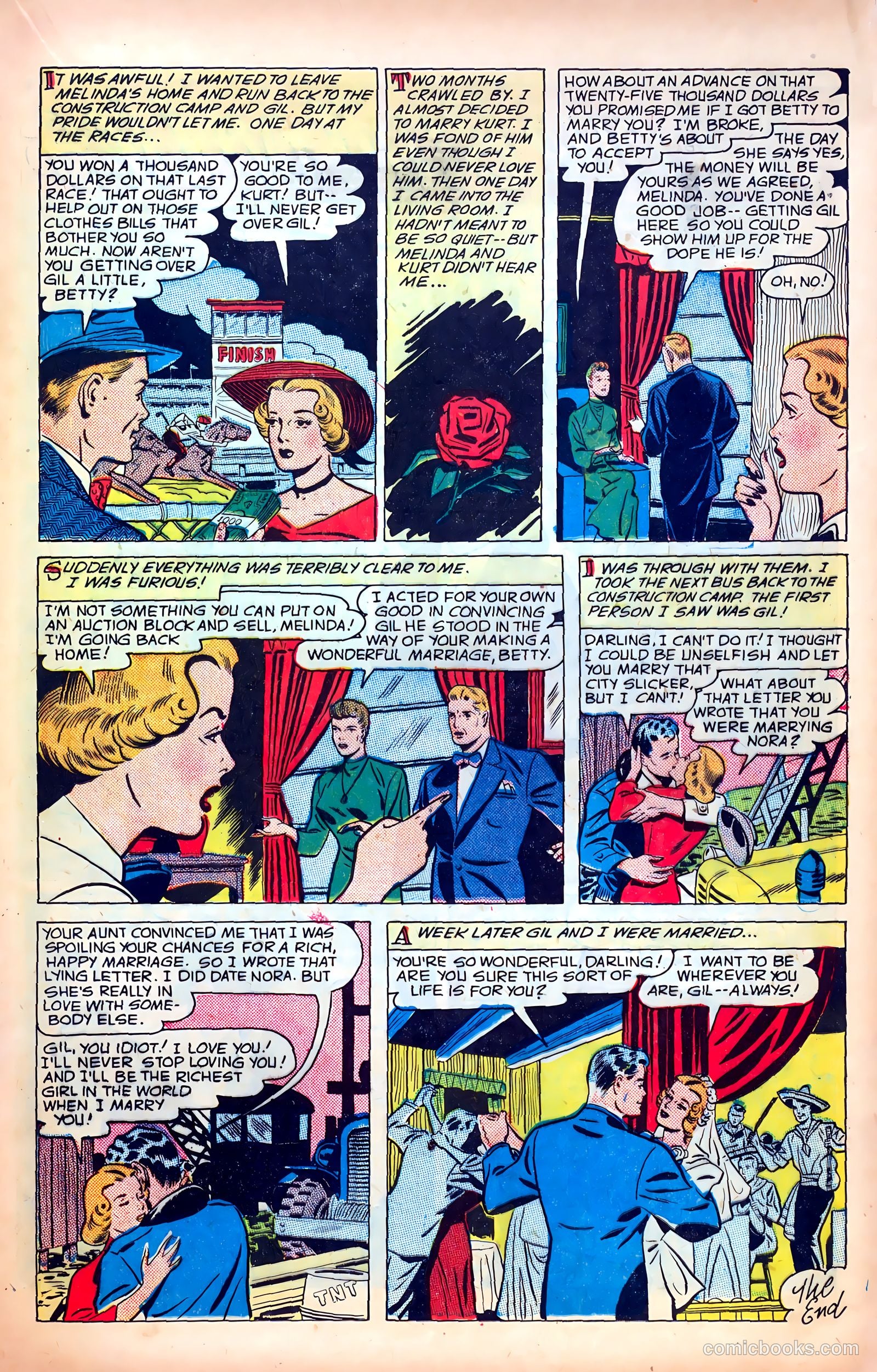 Real Love #32 (1950) — page 17 of 36