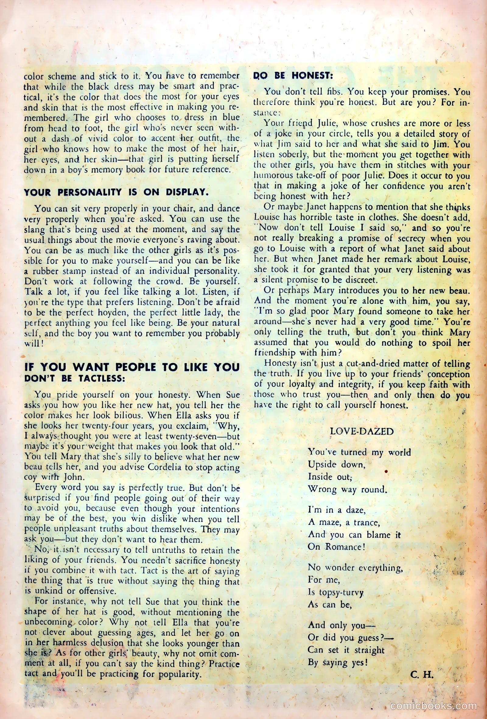 Real Love #32 (1950) — page 26 of 36