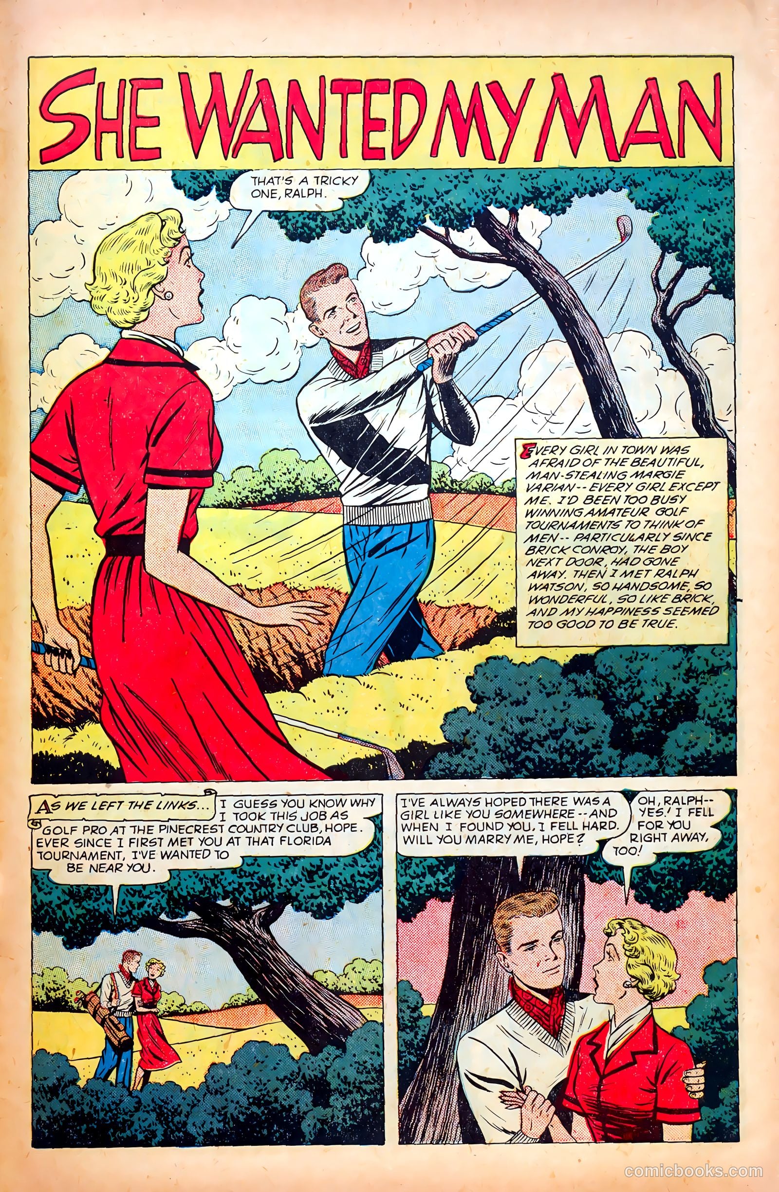 Real Love #32 (1950) — page 27 of 36