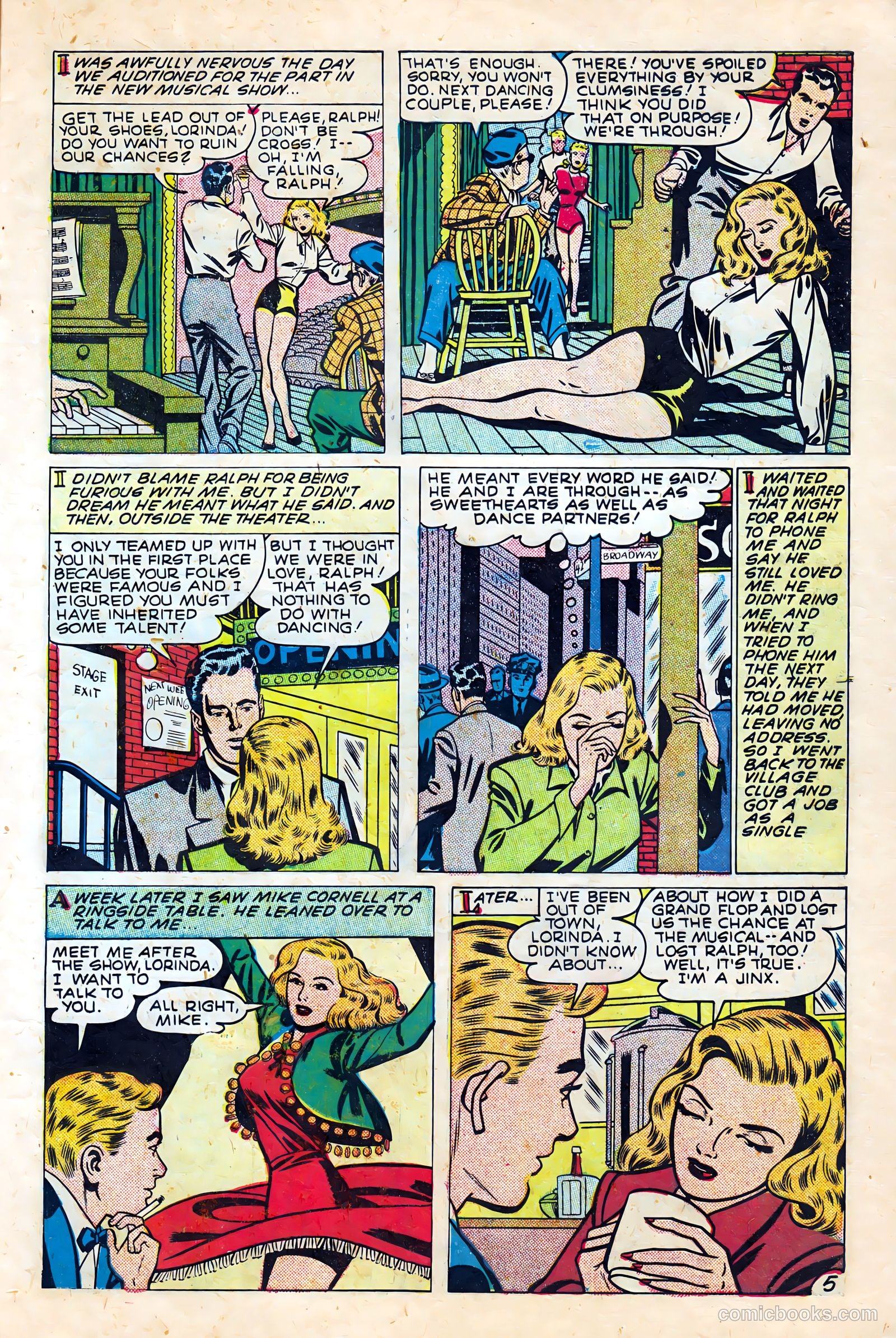 Real Love #33 (1950) — page 7 of 37