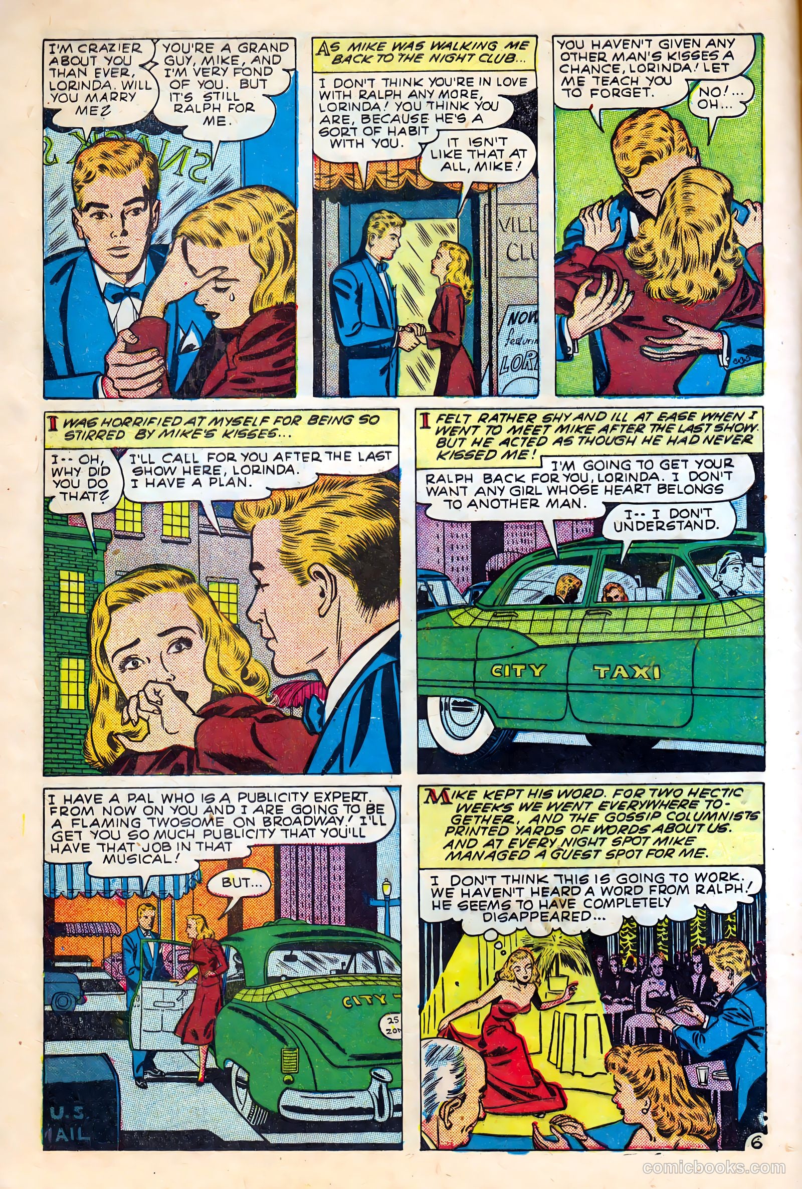 Real Love #33 (1950) — page 8 of 37