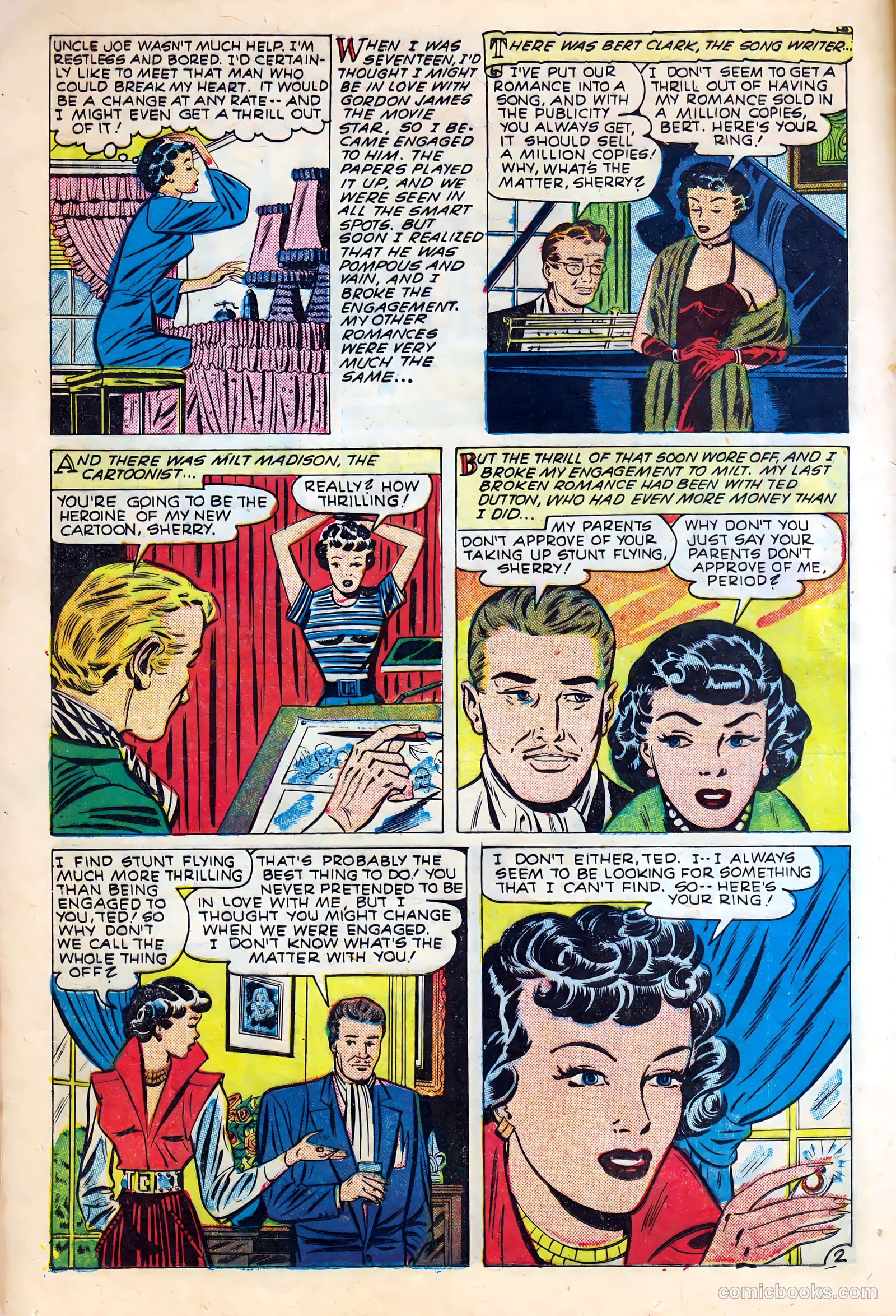 Real Love #33 (1950) — page 12 of 37