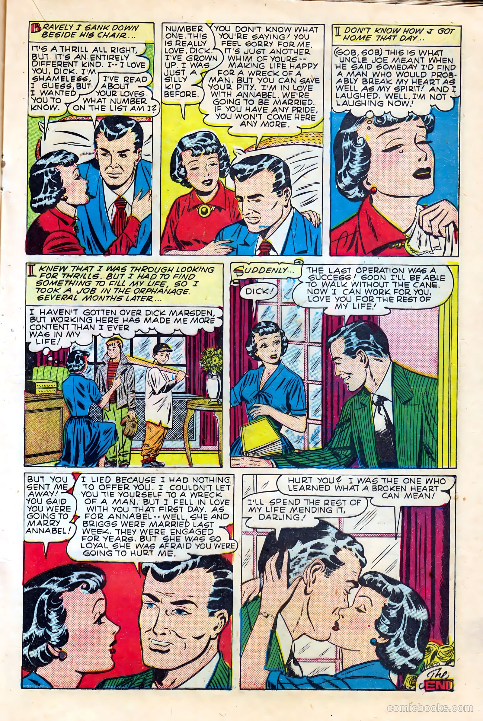 Real Love #33 (1950) — page 17 of 37