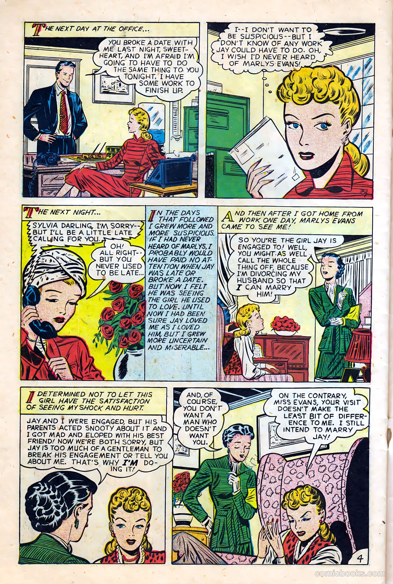Real Love #33 (1950) — page 30 of 37