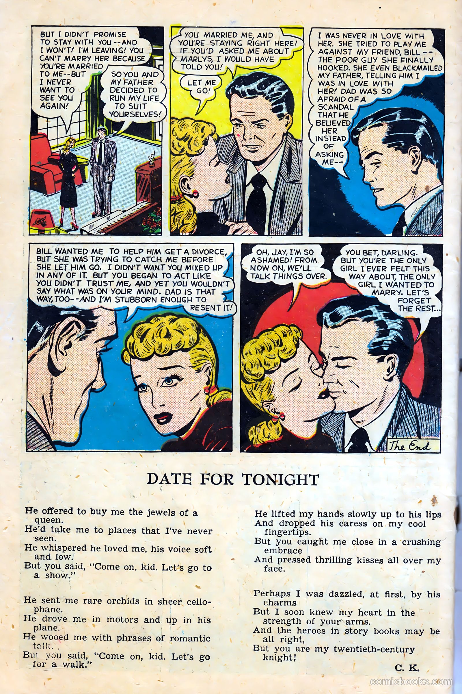 Real Love #33 (1950) — page 34 of 37
