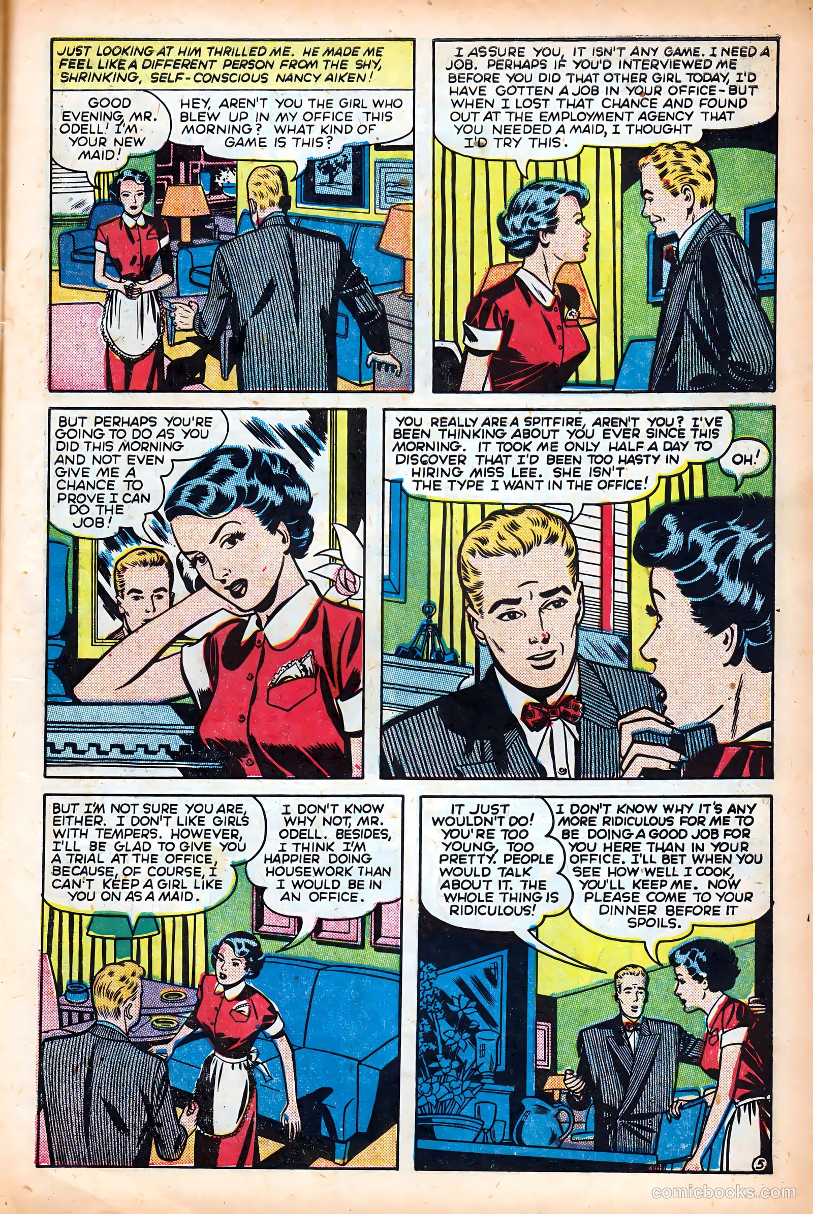 Real Love #34 (1950) — page 7 of 36