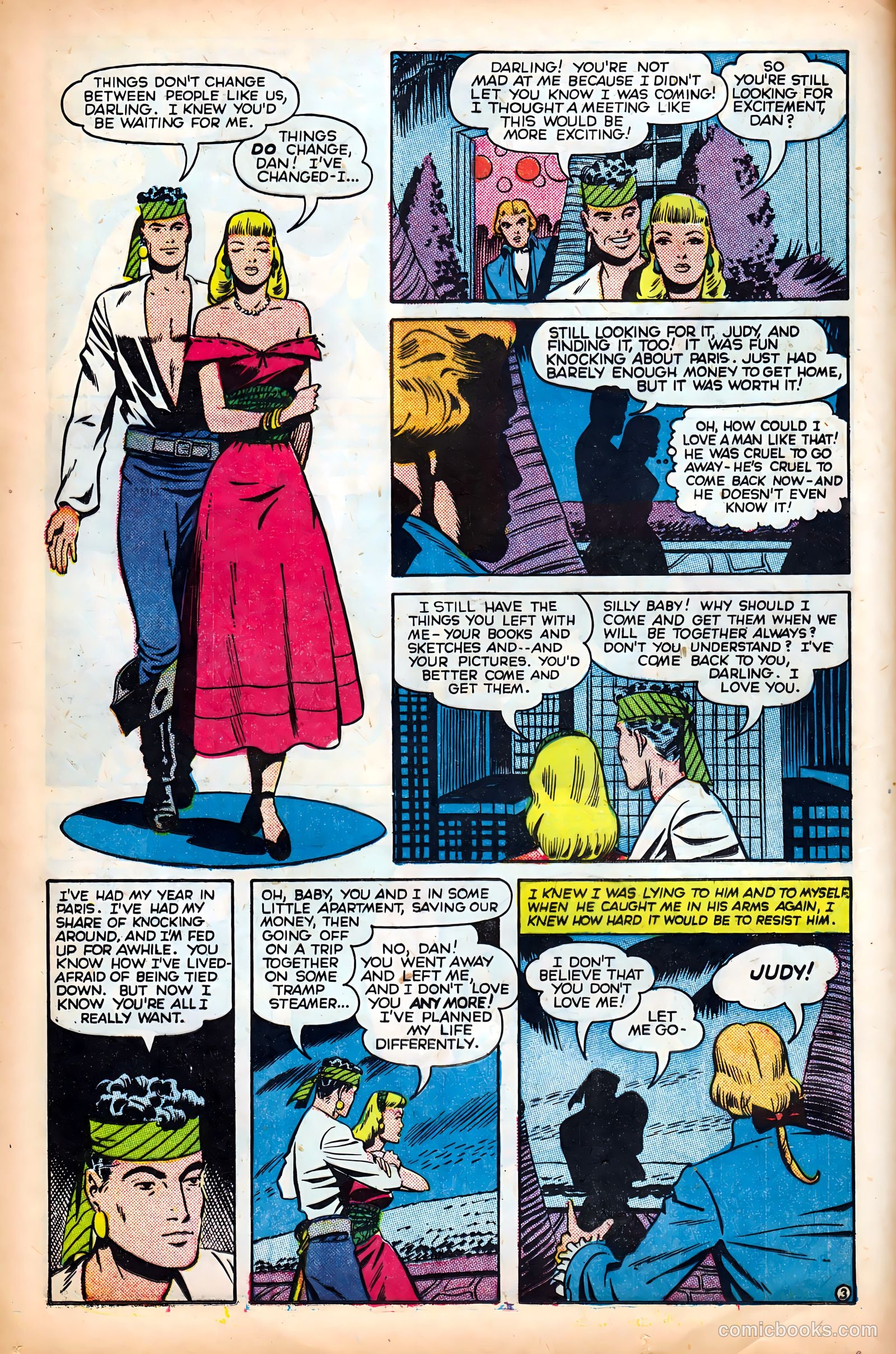 Real Love #34 (1950) — page 12 of 36