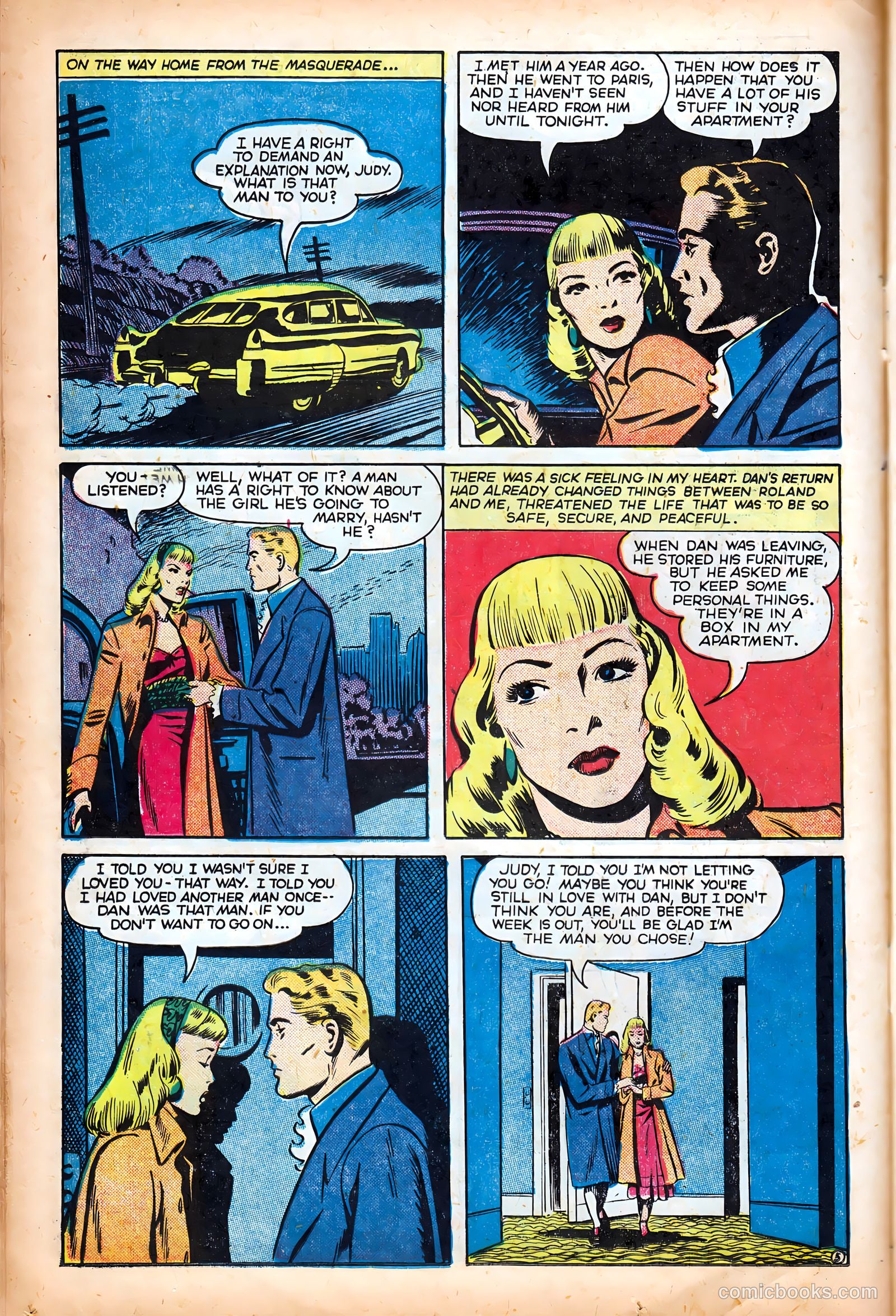 Real Love #34 (1950) — page 14 of 36