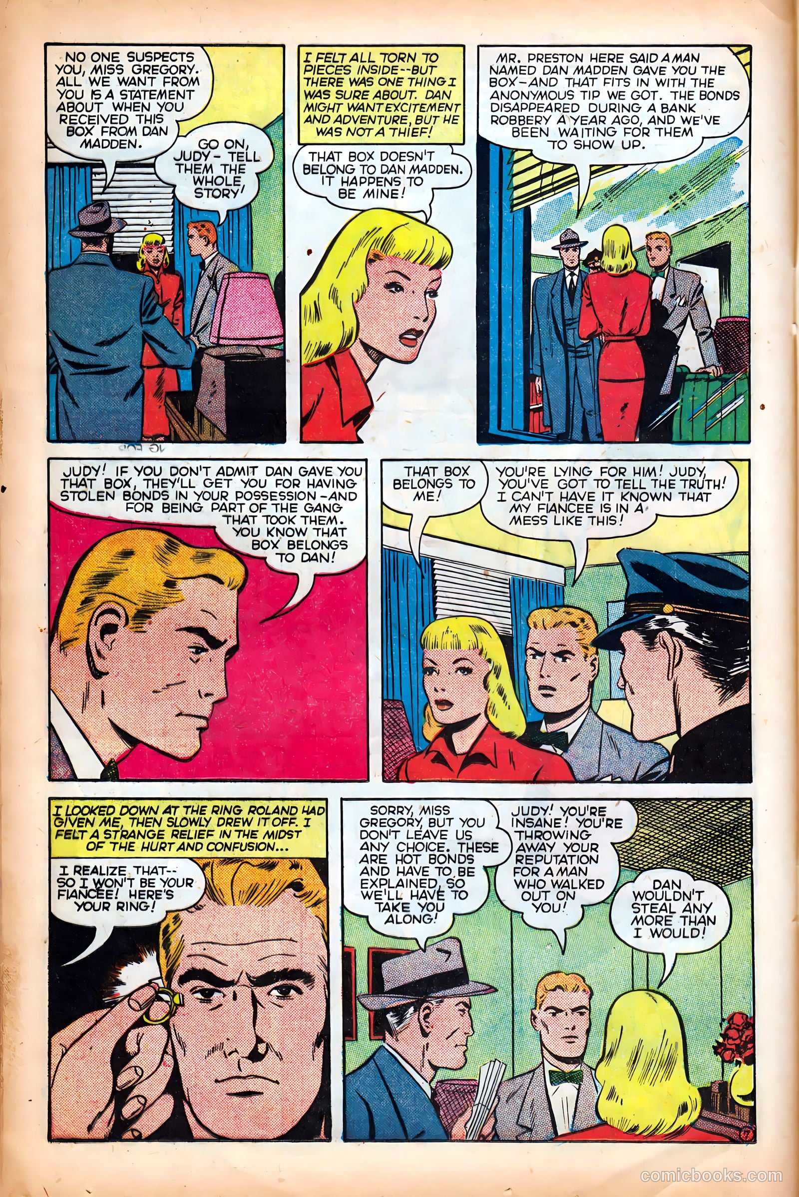 Real Love #34 (1950) — page 16 of 36